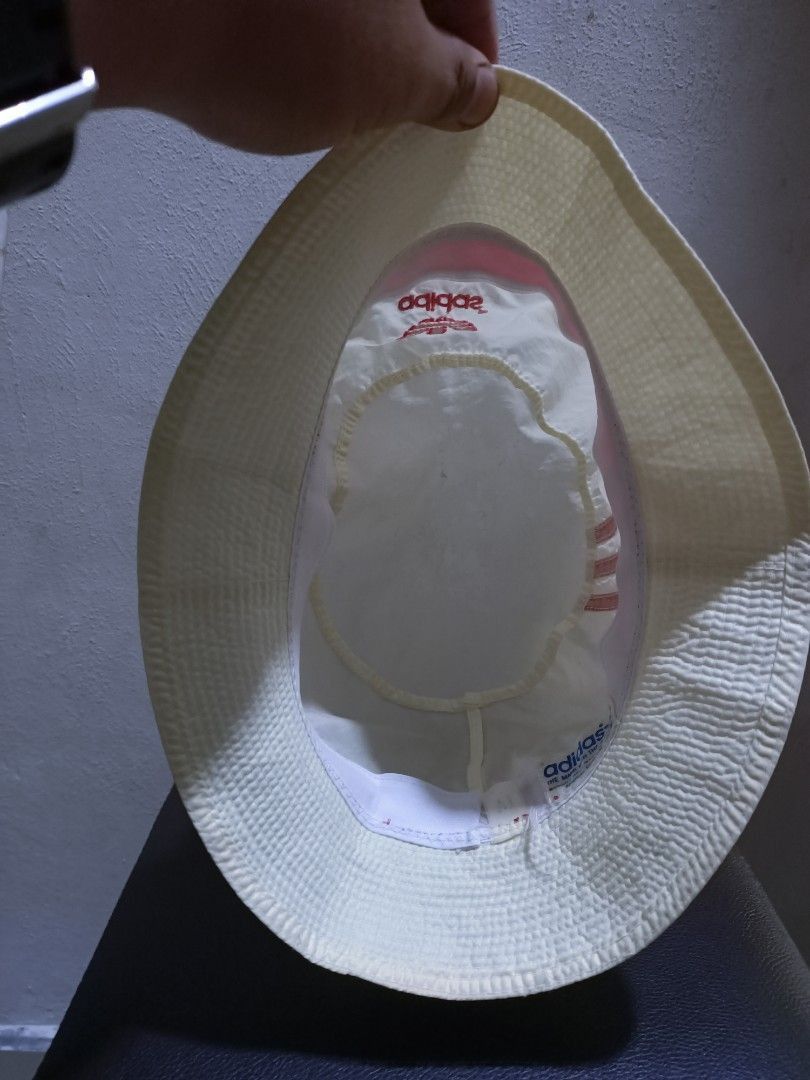 Adidas Vintage 80s adidas Trefoil Bucket Hat Japan Made Size ONE SIZE - 7 Thumbnail