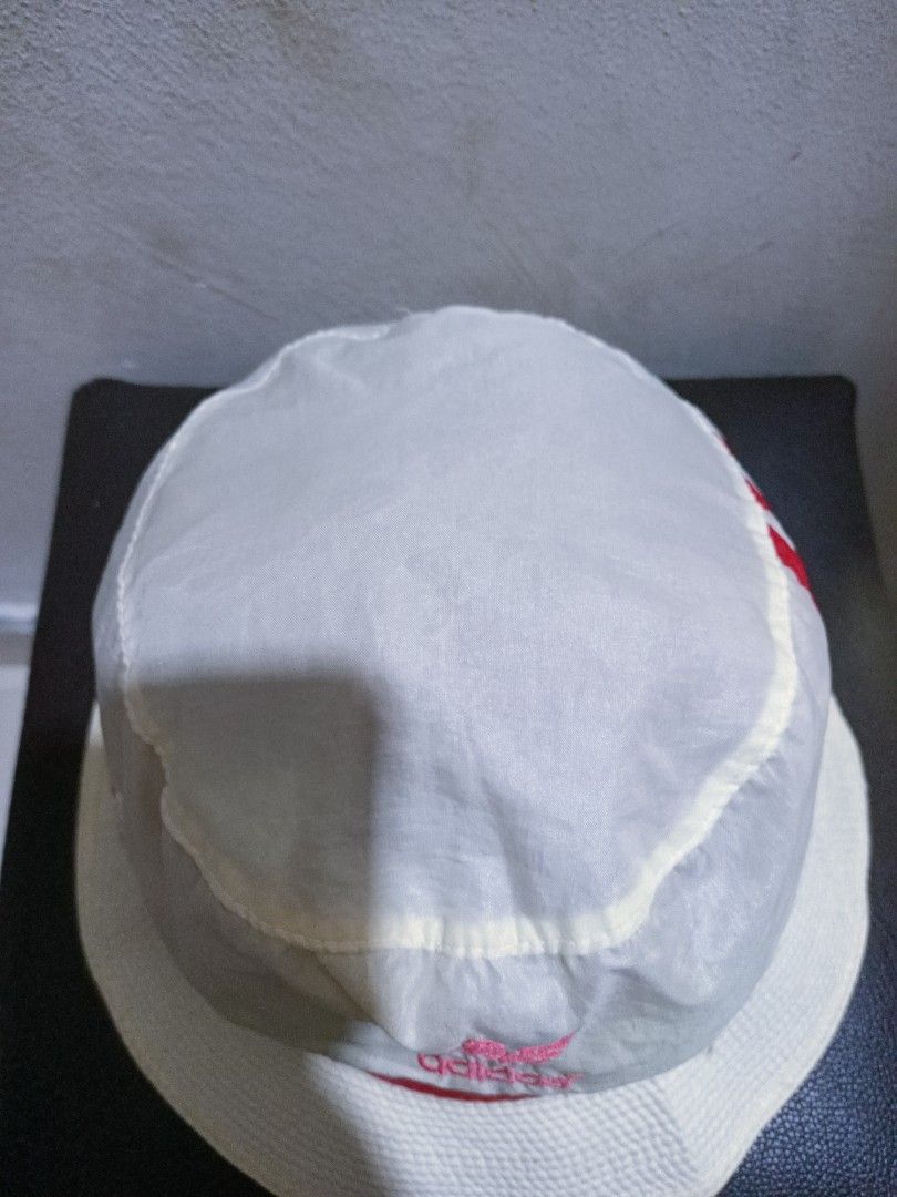 Adidas Vintage 80s adidas Trefoil Bucket Hat Japan Made Size ONE SIZE - 6 Thumbnail