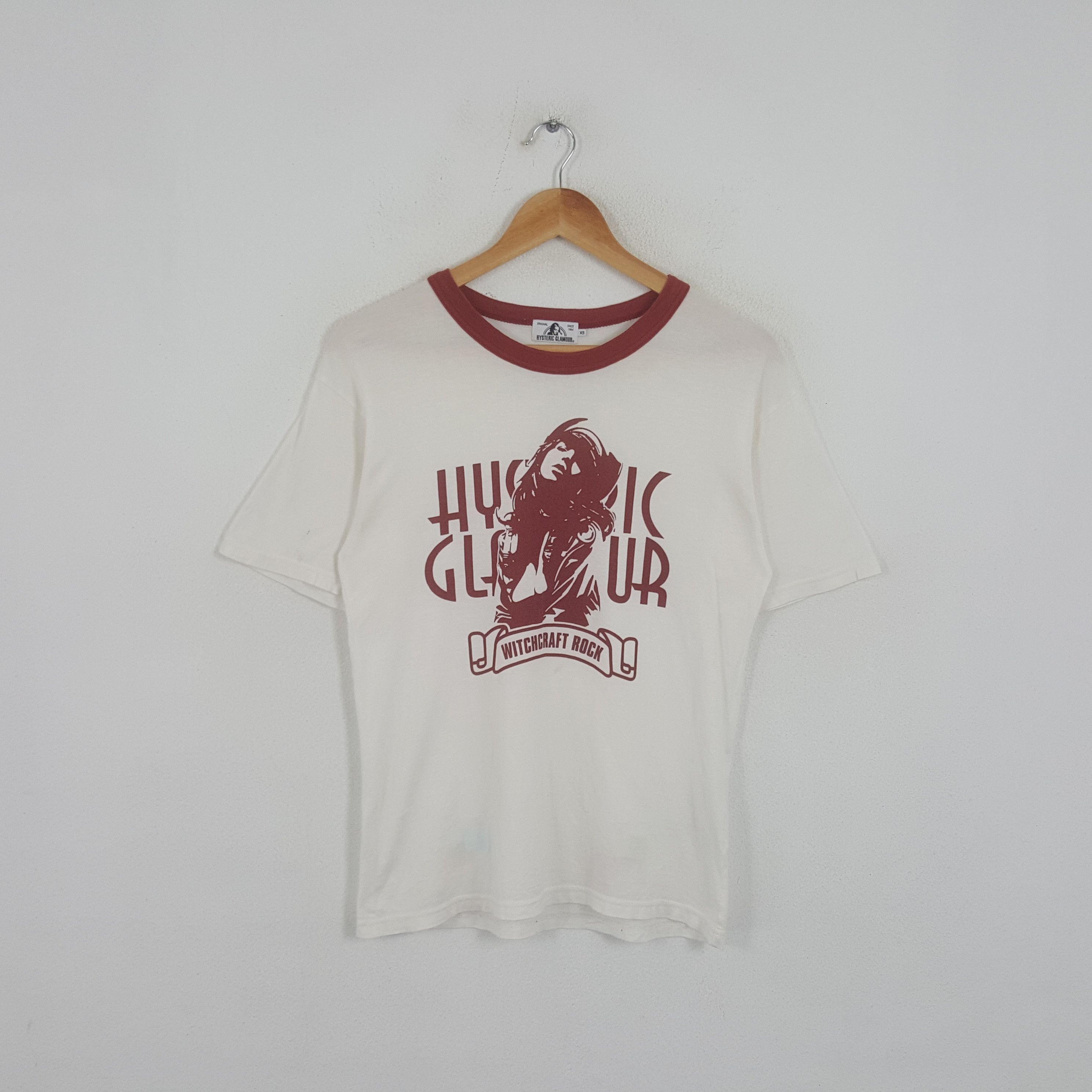 Vintage Hysteric Glamour Witchcraft Rock Sexy Woman's Tshirt