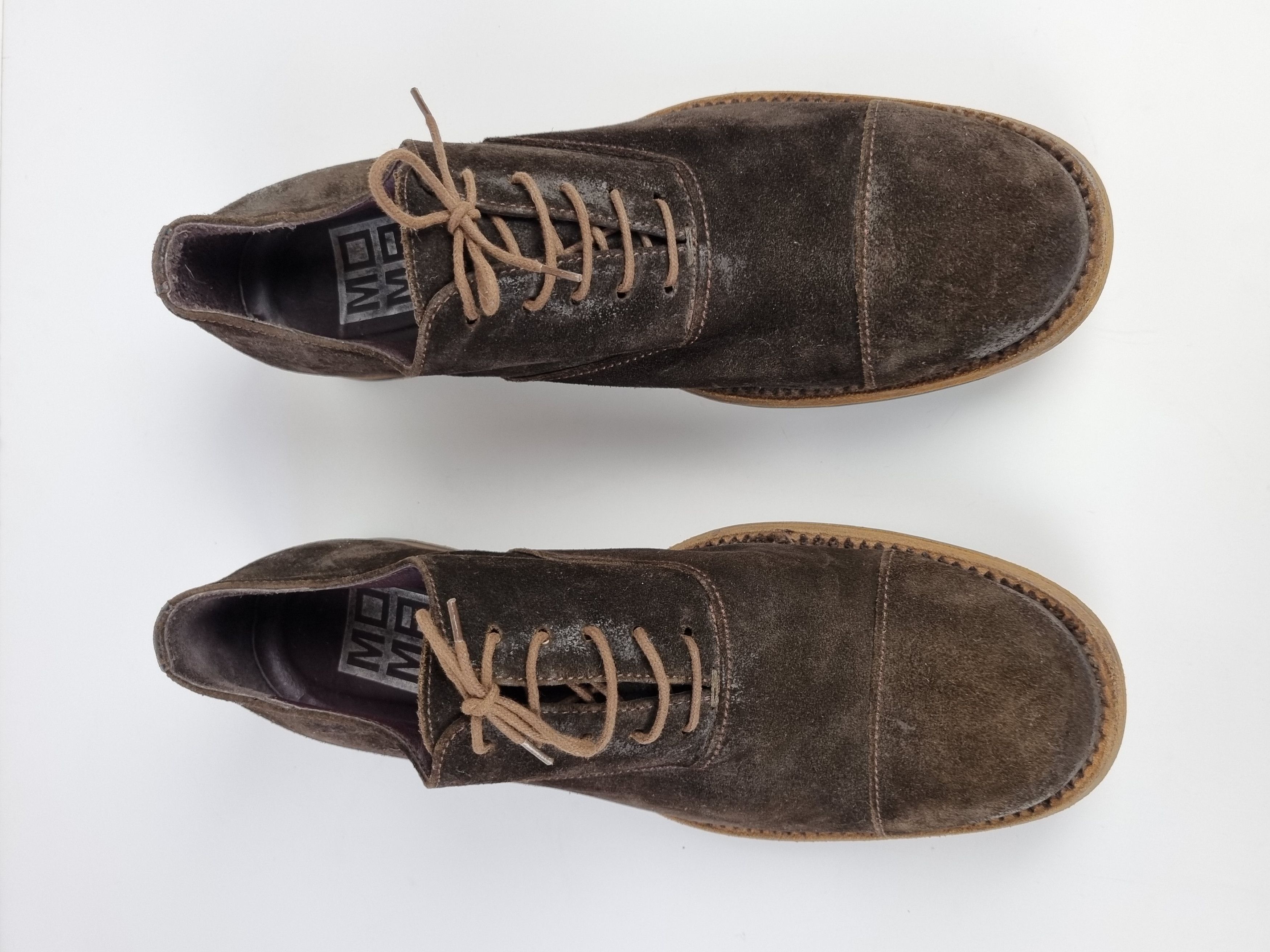 Moma 👞MOMA Suede Leather shoes made in Italy | Grailed
