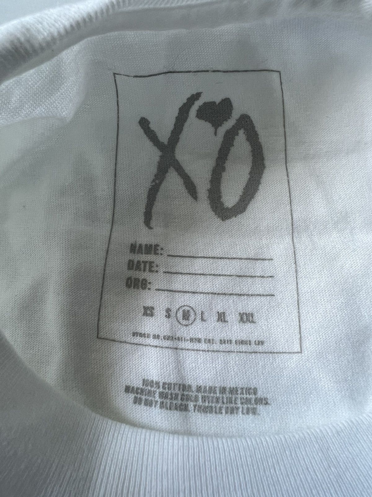 The Weeknd RARE The Weeknd Kiss Land 5 Year Anniversary T-Shirt Tee New Size US M / EU 48-50 / 2 - 3 Thumbnail