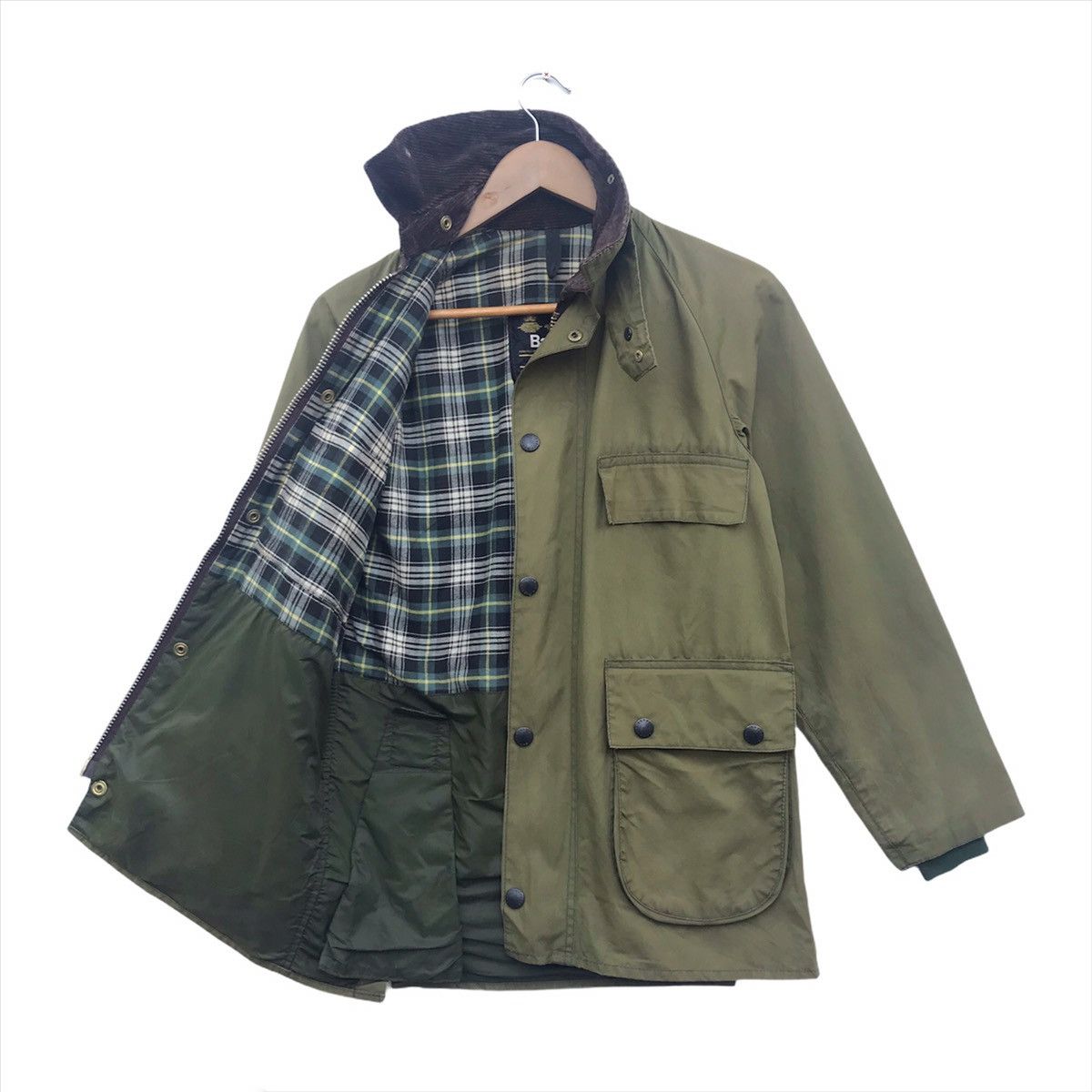 Barbour × Vintage Barbour Bedale Waxed Jacket Size US M / EU 48-50 / 2 - 2 Thumbnail