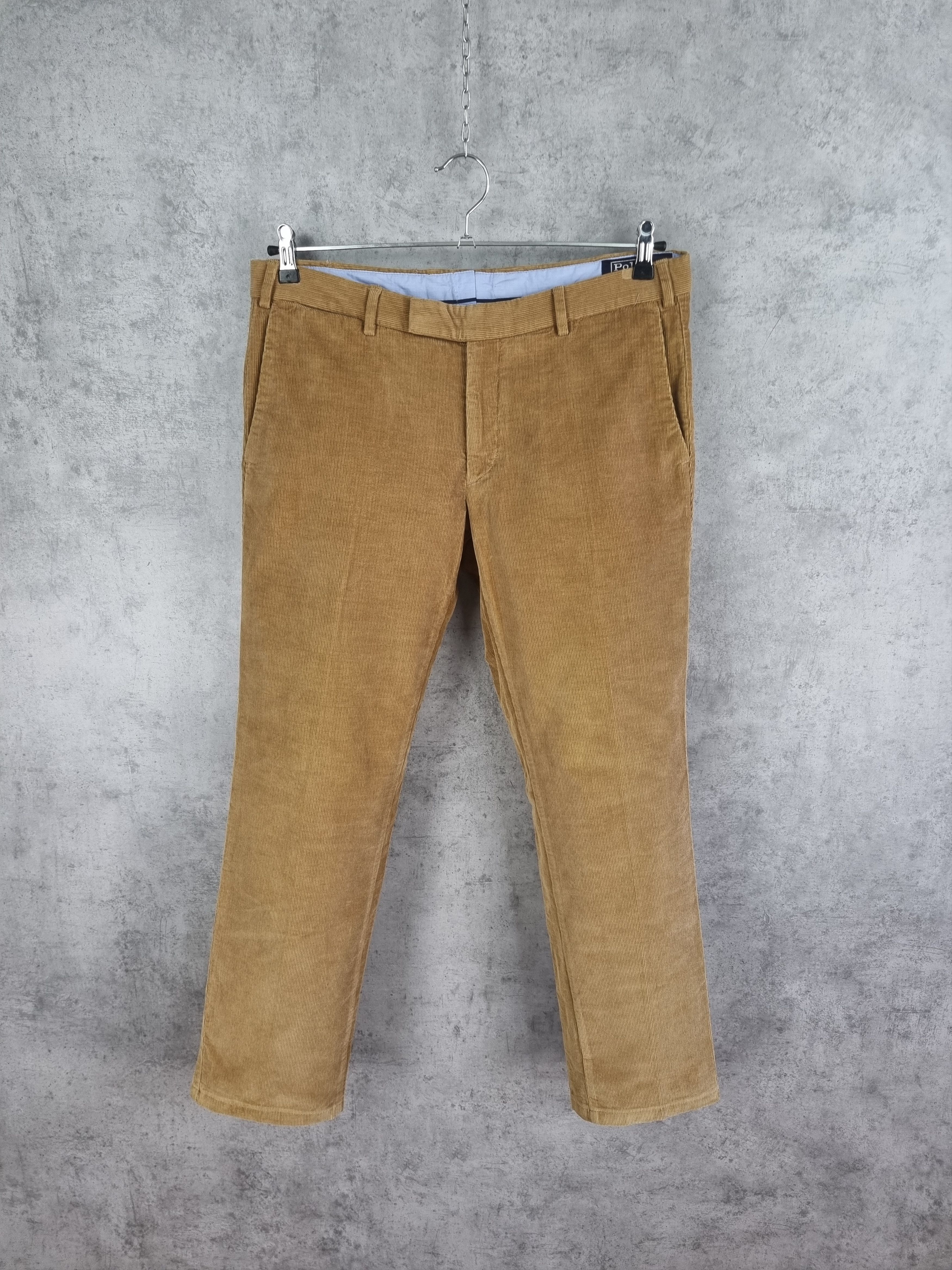 Polo Ralph Lauren × Ralph Lauren CORDUROY POLO RALPH LAUREN LUXURY PANTS Size US 33 - 1 Thumbnail