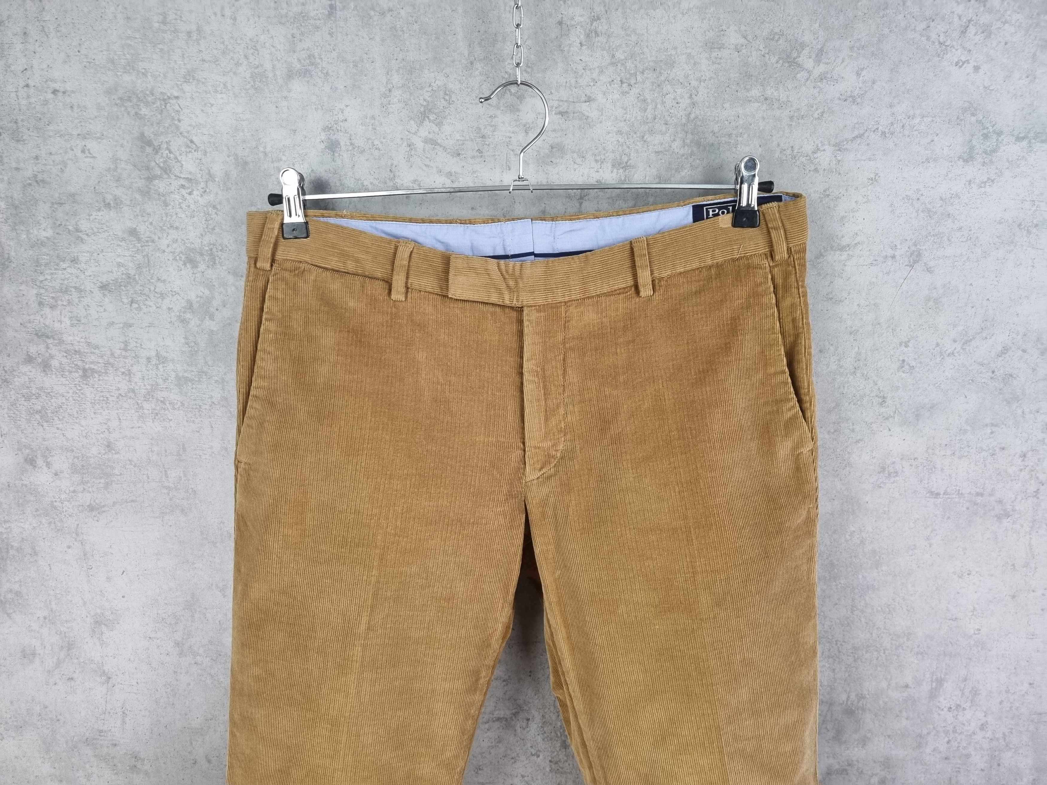 Polo Ralph Lauren × Ralph Lauren CORDUROY POLO RALPH LAUREN LUXURY PANTS Size US 33 - 4 Thumbnail