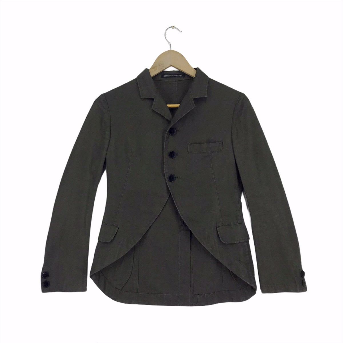 Yohji Yamamoto Yohji Yamamoto Ys Cropped Jacket Size M / US 6-8 / IT 42-44 - 2 Thumbnail