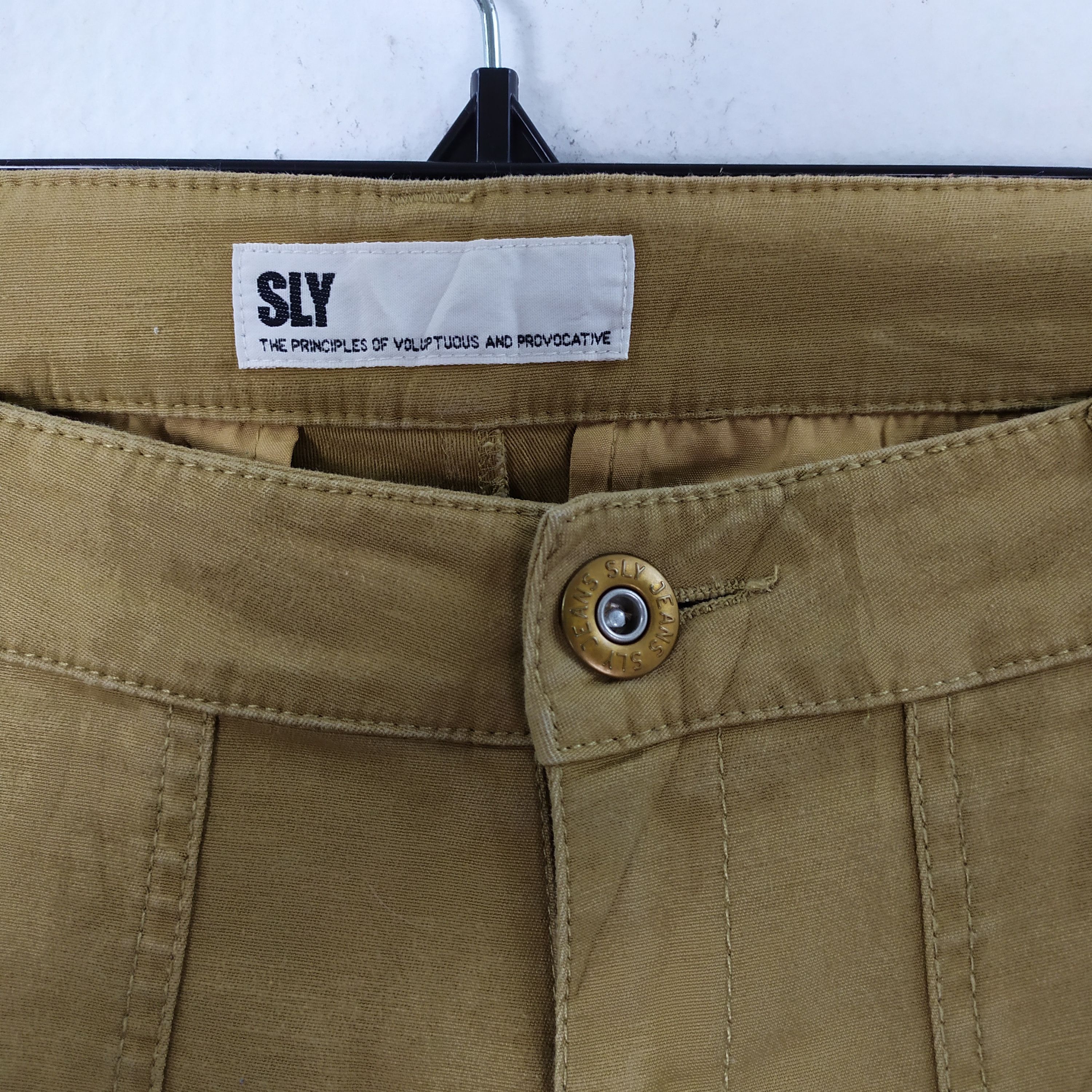 Japanese Brand SLY CARGO PANTS SKINNY Size US 28 / EU 44 - 4 Thumbnail