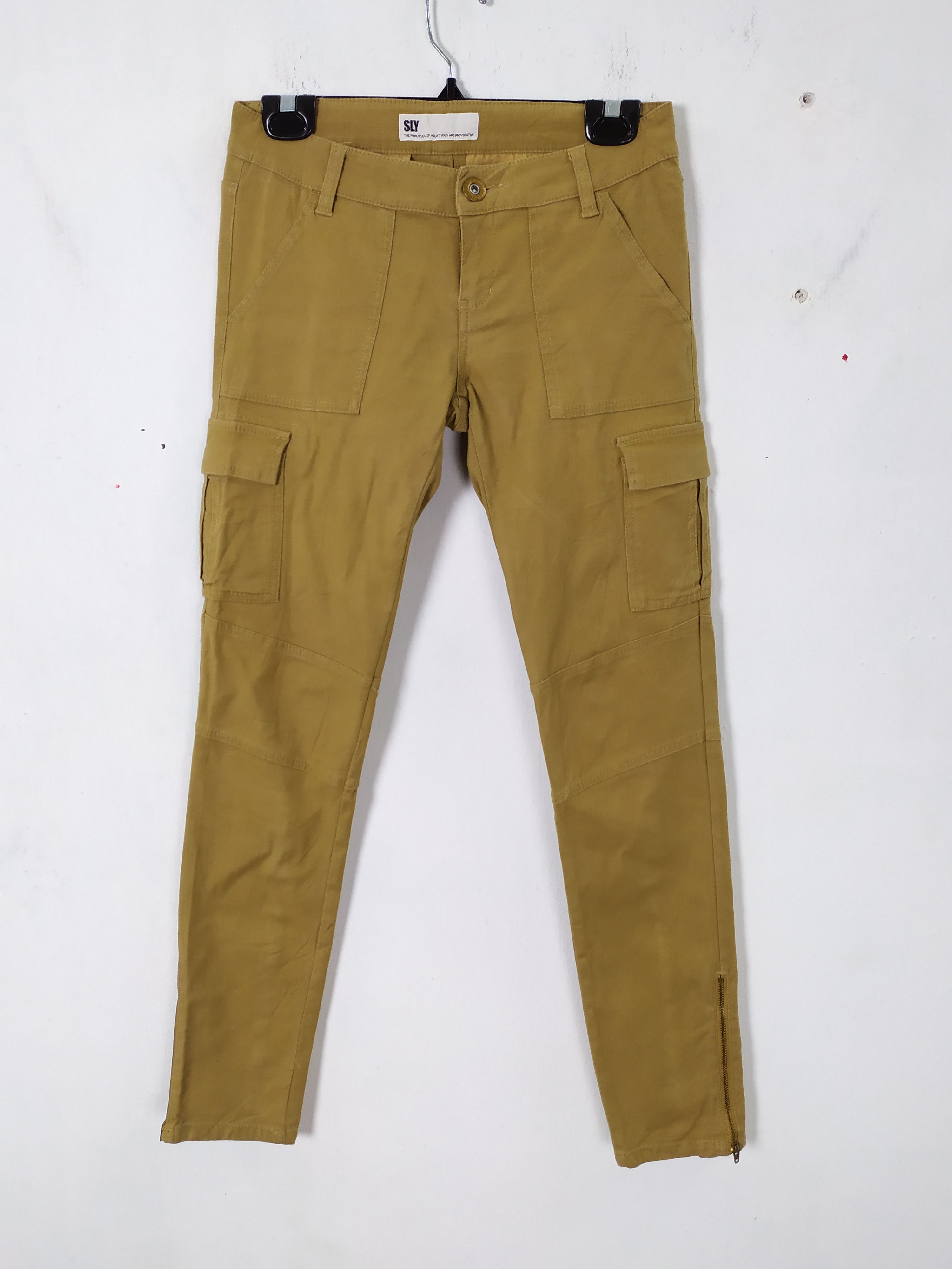 Japanese Brand SLY CARGO PANTS SKINNY Size US 28 / EU 44 - 1 Thumbnail