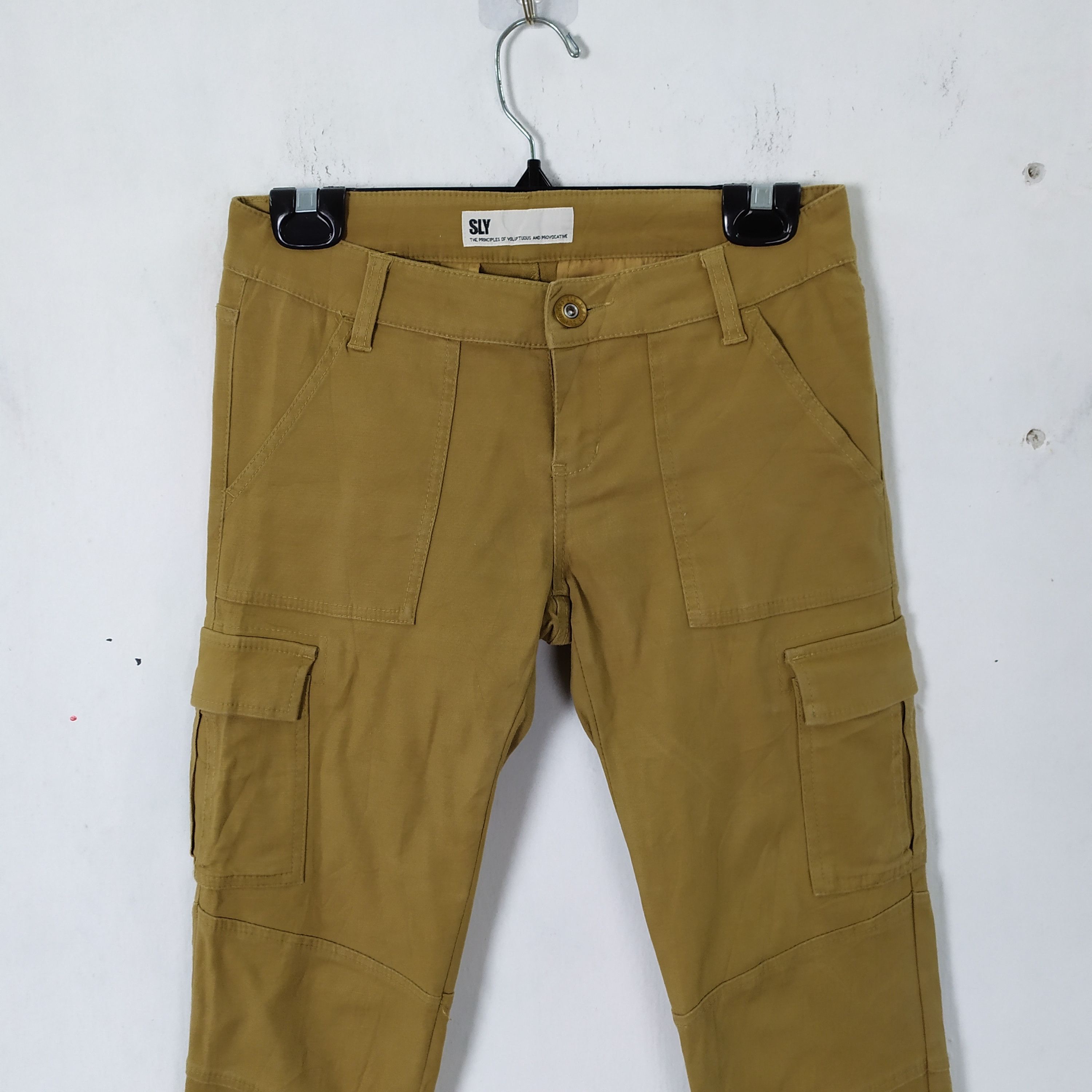 Japanese Brand SLY CARGO PANTS SKINNY Size US 28 / EU 44 - 3 Thumbnail