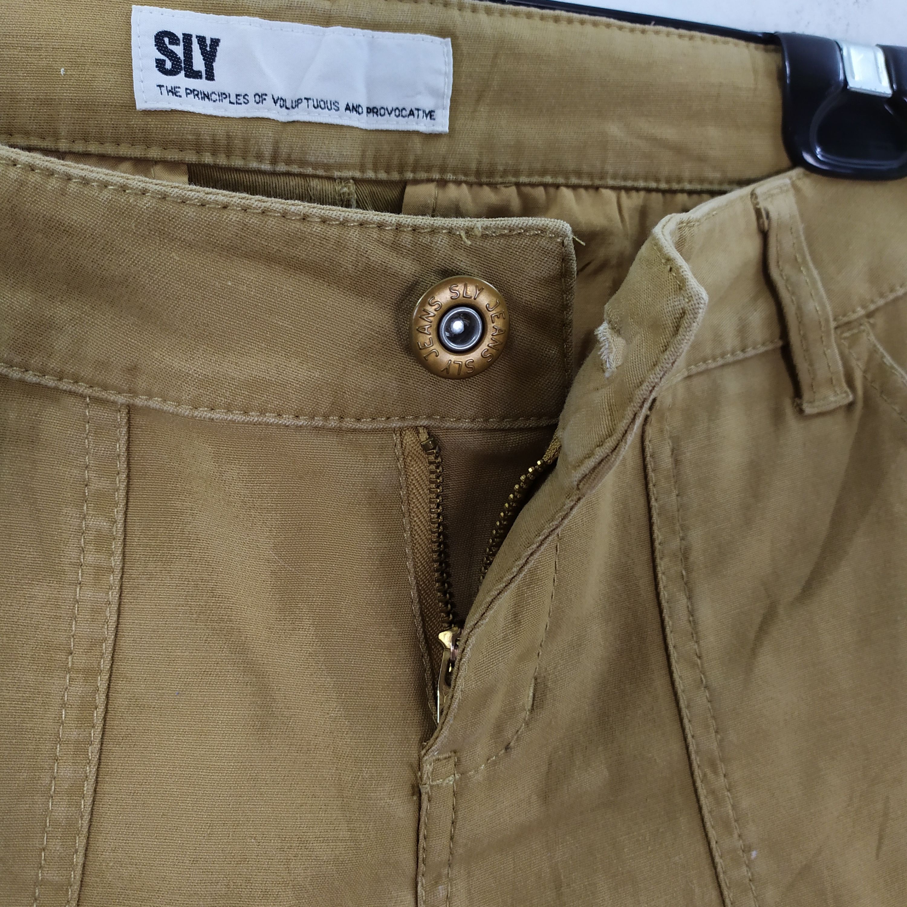 Japanese Brand SLY CARGO PANTS SKINNY Size US 28 / EU 44 - 11 Thumbnail