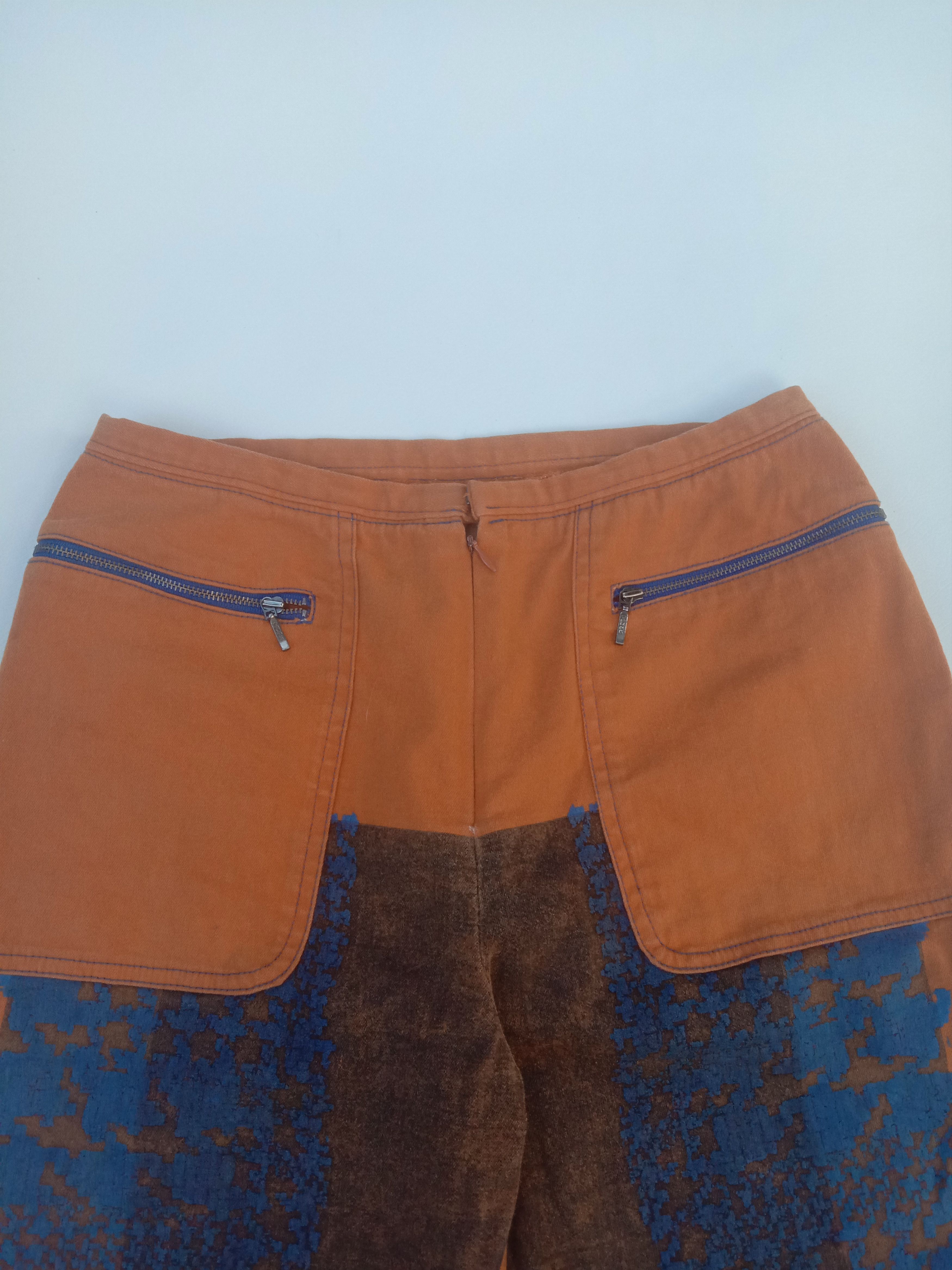 Hiroko Koshino Homme × Japanese Brand Hiroko koshino trunk long pants abstrack design Size US 29 - 2 Thumbnail