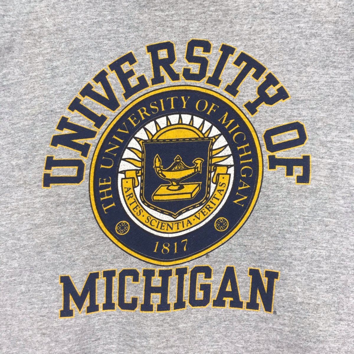 Vintage 90’s University Of Michigan Sweatshirt Crewneck Size US L / EU 52-54 / 3 - 5 Thumbnail