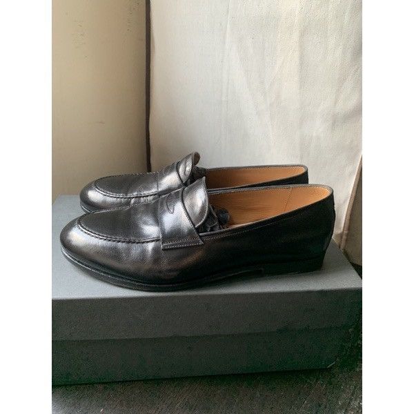Silvano Sassetti Men’s 🇮🇹 Silvano Sassetti Leather Penny Loafer Sz UK 6/ US 7 Size US 7 / EU 40 - 8 Thumbnail