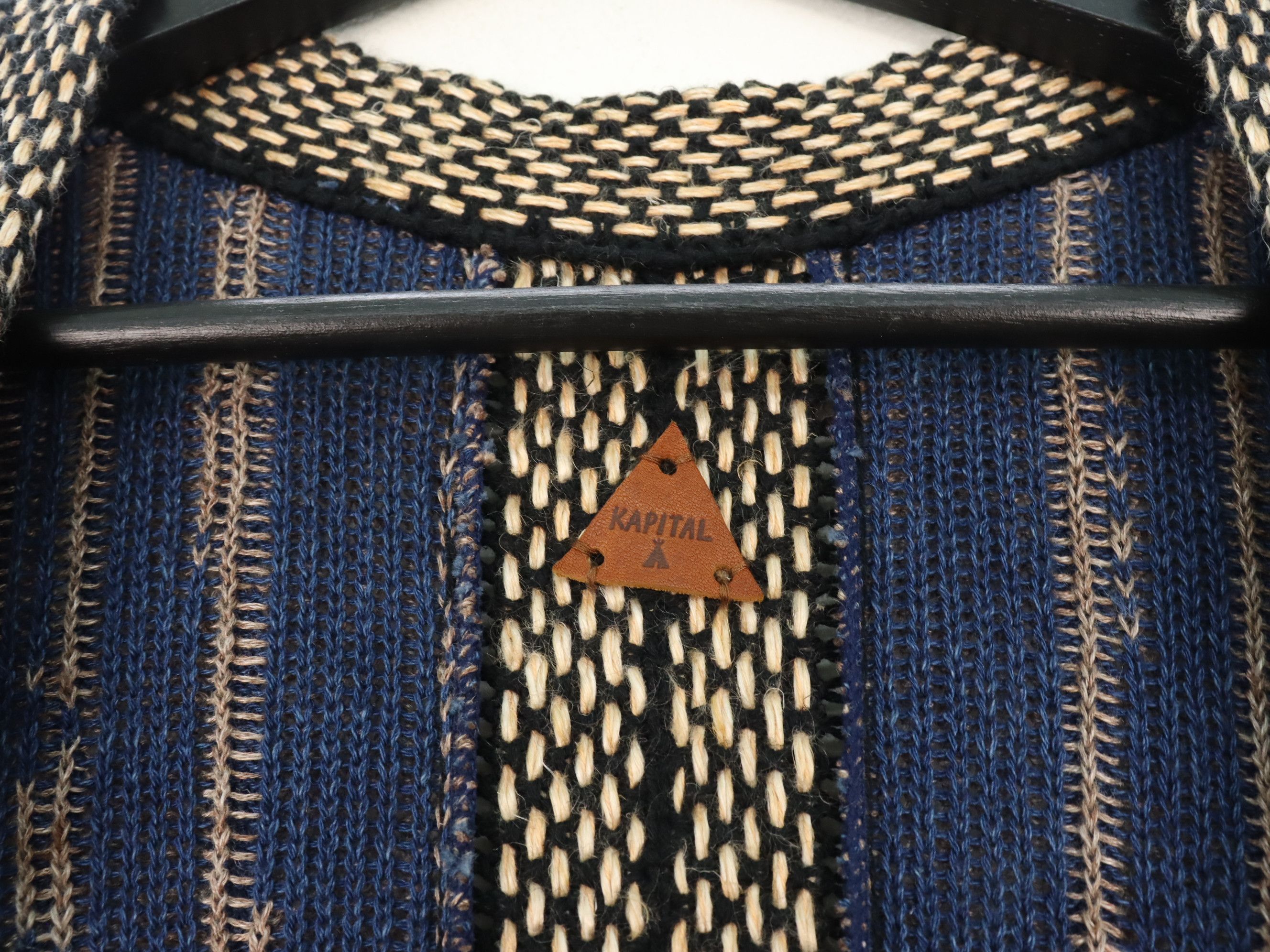 Kapital KAPITAL Linen Blend Cardigan Poncho Size US M / EU 48-50 / 2 - 8 Thumbnail