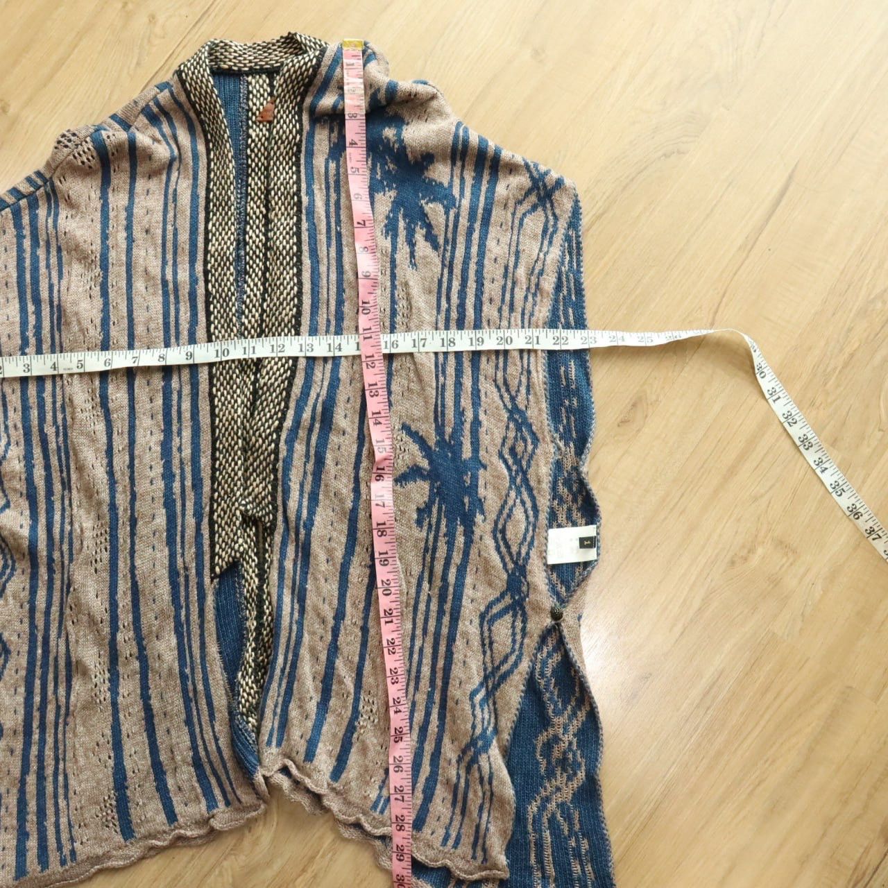 Kapital KAPITAL Linen Blend Cardigan Poncho Size US M / EU 48-50 / 2 - 16 Thumbnail