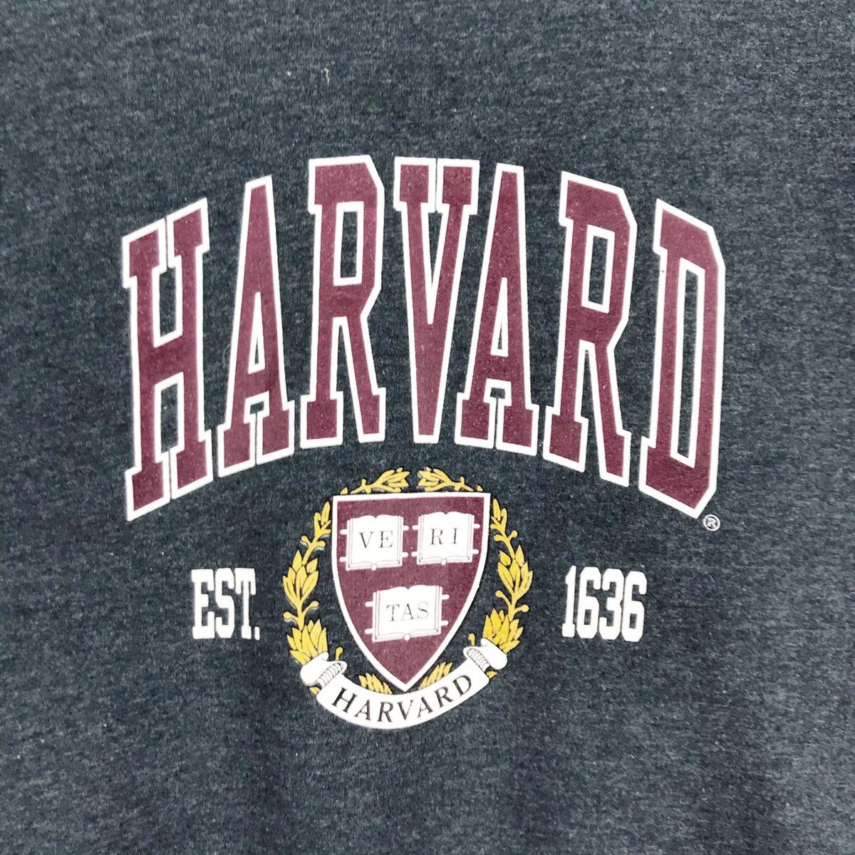 Other Vintage University Harvard Sweatshirt Big Logo Crewneck Size US L / EU 52-54 / 3 - 5 Thumbnail