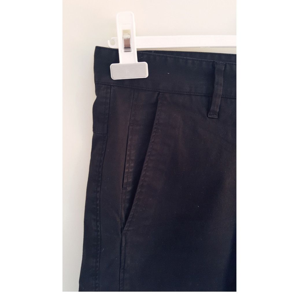 Just Cavalli Black on Black Stripe Pants Size US 32 / EU 48 - 4 Thumbnail