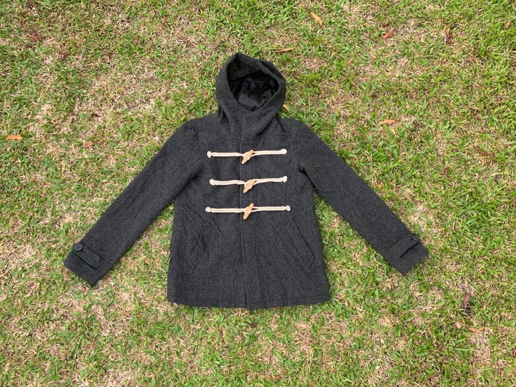 Japanese Brand × Vintage Public Art Duffle Jacket with hoodie Size US S / EU 44-46 / 1 - 3 Thumbnail