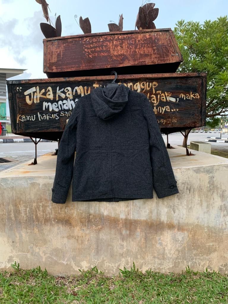 Japanese Brand × Vintage Public Art Duffle Jacket with hoodie Size US S / EU 44-46 / 1 - 2 Thumbnail