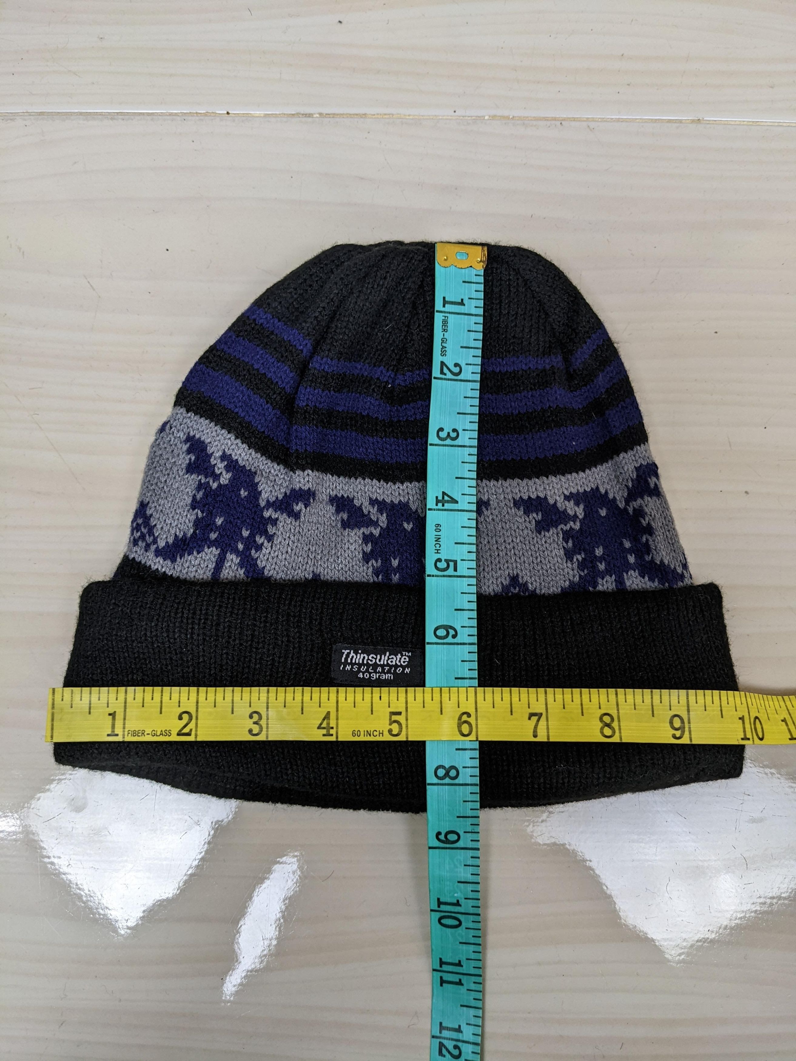 Vintage Vintage Thinsulate Navajo Beanie Hat Cap Snowcap Size ONE SIZE - 4 Thumbnail