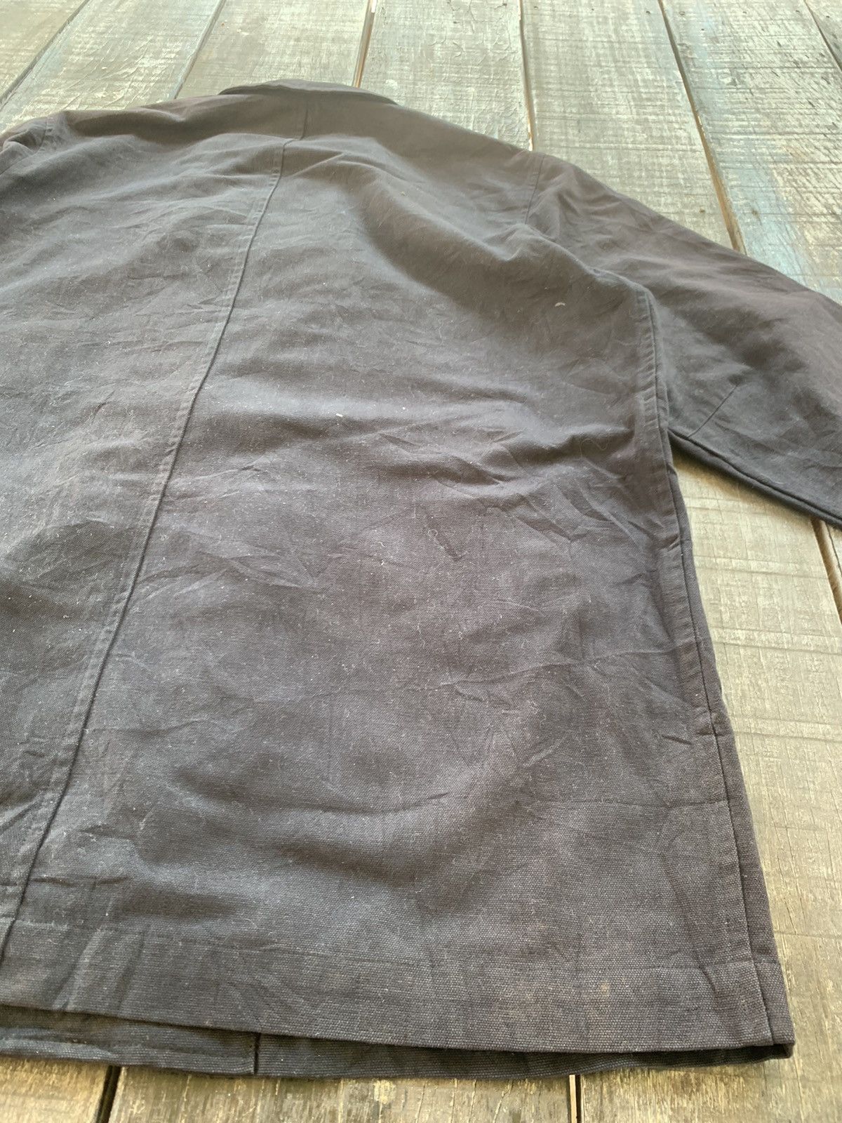 Japanese Brand Vintage Yohji yamamoto sign jacket canvas faded nice design Size US L / EU 52-54 / 3 - 7 Thumbnail