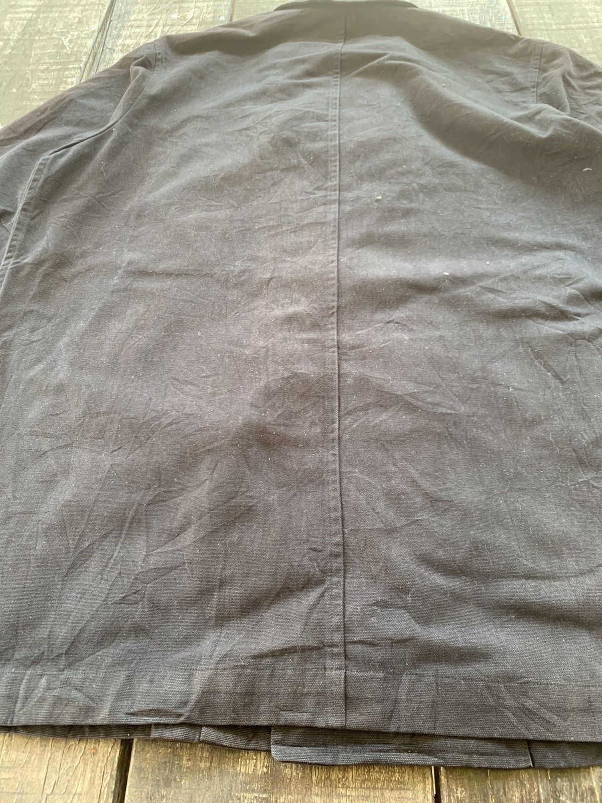 Japanese Brand Vintage Yohji yamamoto sign jacket canvas faded nice design Size US L / EU 52-54 / 3 - 10 Thumbnail