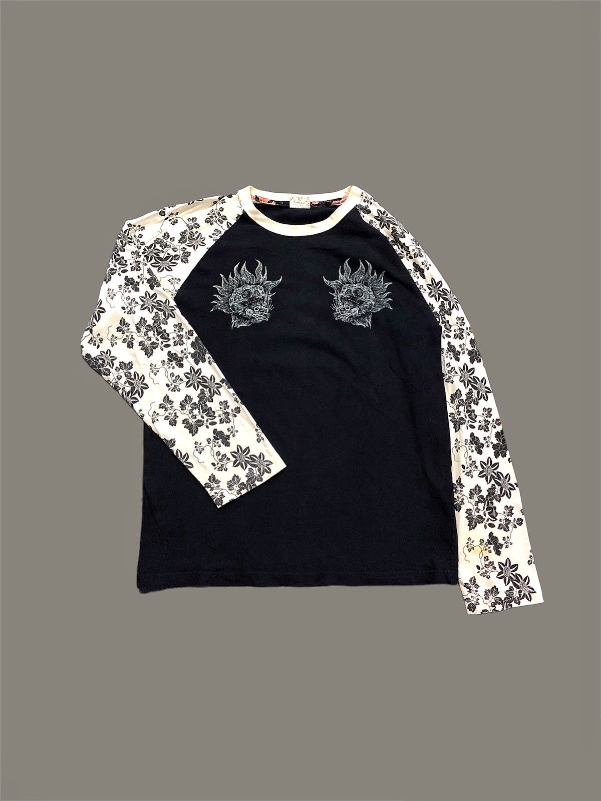 Karakuri Tamashii Rare design by WILL PIPS Art of dragon raglan long sleeve Size US M / EU 48-50 / 2 - 2 Thumbnail