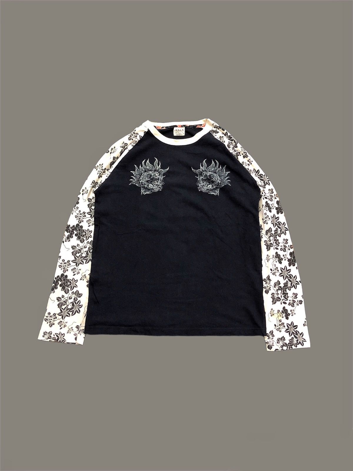 Karakuri Tamashii Rare design by WILL PIPS Art of dragon raglan long sleeve Size US M / EU 48-50 / 2 - 1 Thumbnail