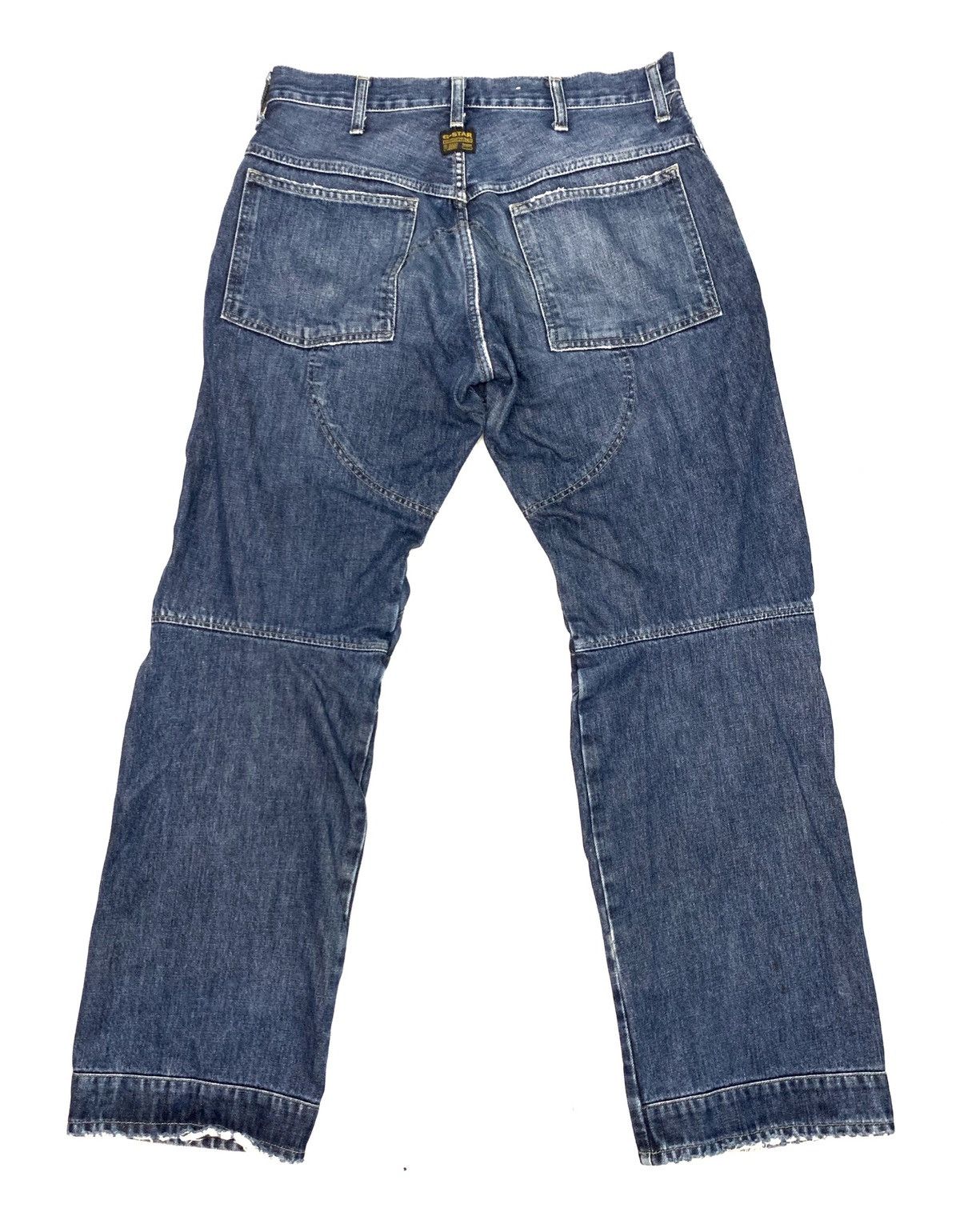 G-Star × If Six Was Nine × Le Grande Bleu (L.G.B.) 🇯🇵 G-STAR Sashiko Stitch Patchwork Denim Trousers Pants Size US 32 / EU 48 - 6 Thumbnail