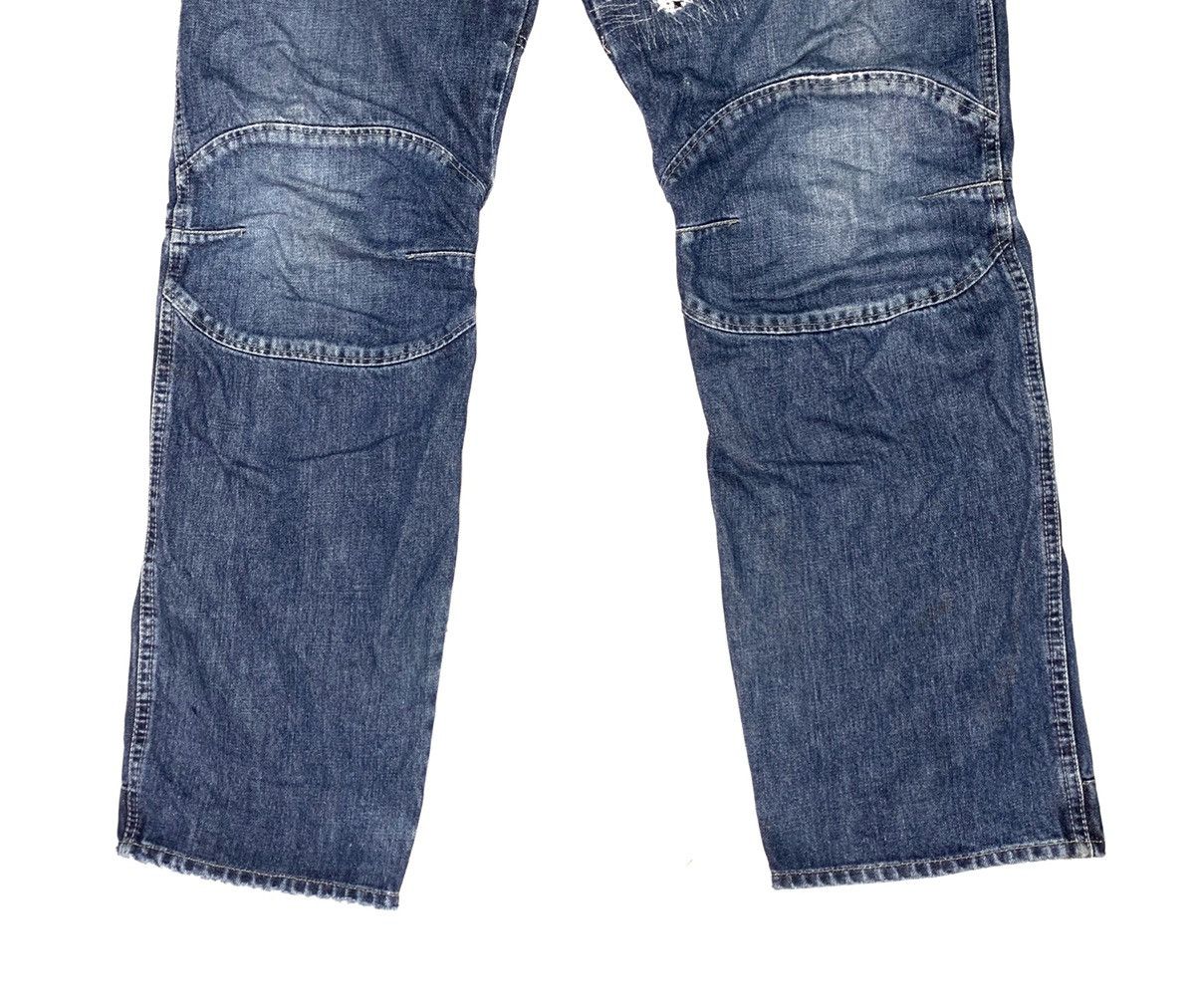 G-Star × If Six Was Nine × Le Grande Bleu (L.G.B.) 🇯🇵 G-STAR Sashiko Stitch Patchwork Denim Trousers Pants Size US 32 / EU 48 - 4 Thumbnail