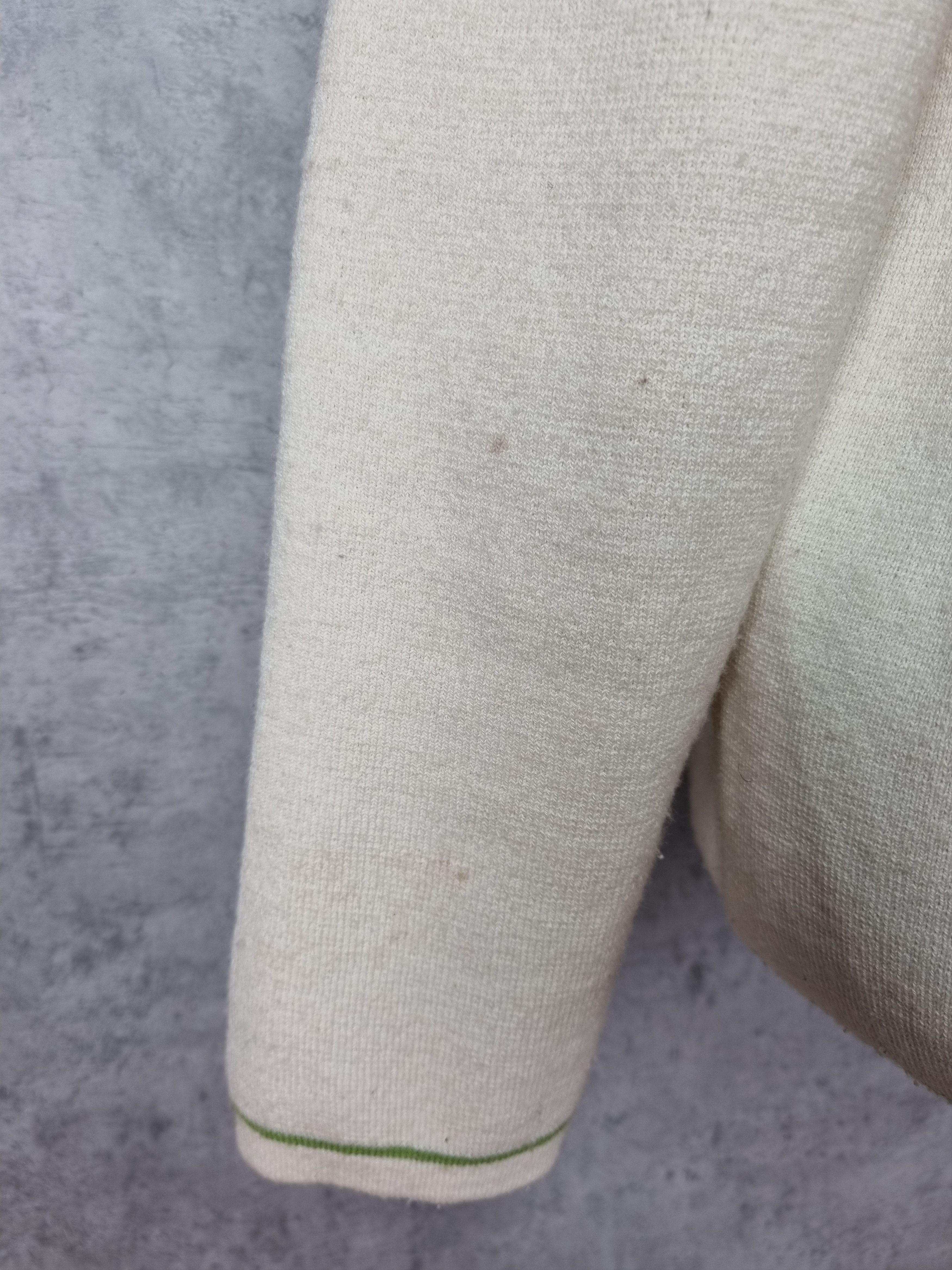 Versace × Versace Jeans Couture 90s VERSACE Sport Soft-thin Wool Half Zip Sweater Casual Size US L / EU 52-54 / 3 - 17 Thumbnail