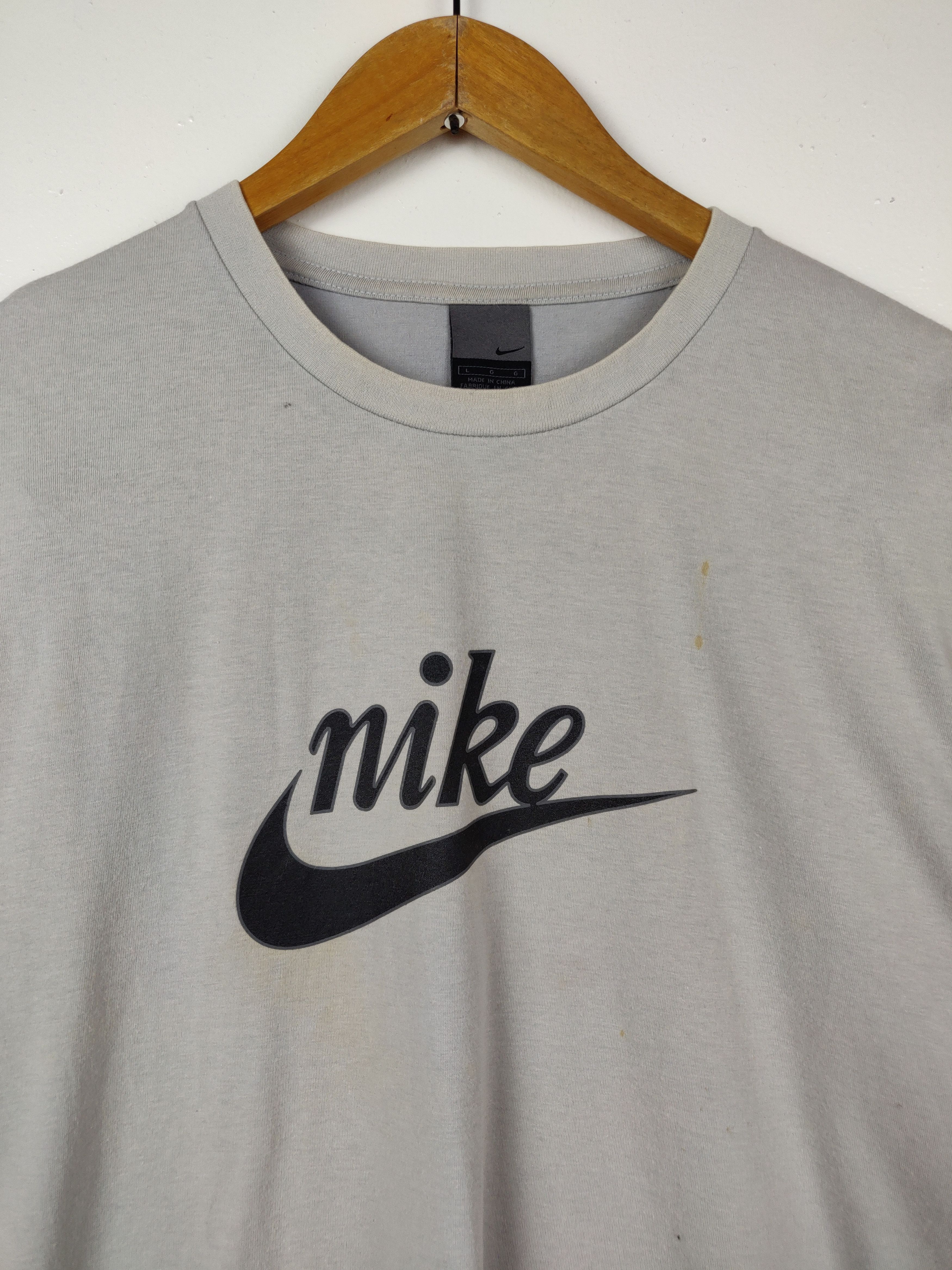 Nike × Vintage Vintage Nike Big Logo Tshirts Short Sleeve Tees Size US L / EU 52-54 / 3 - 2 Thumbnail