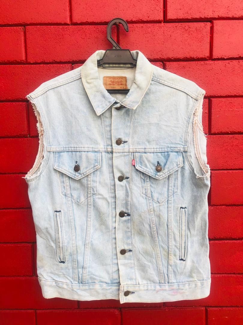 Levi's Vintage Clothing × Vintage Vintage 90s Levis Streetwear Fashion Style Jacket Size US L / EU 52-54 / 3 - 1 Thumbnail