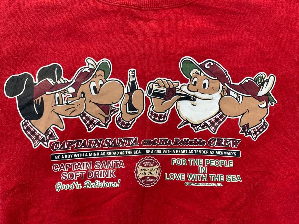 Captain Santors × Japanese Brand × Vintage Vintage Captain Santa with soft Drink Size US L / EU 52-54 / 3 - 7 Thumbnail