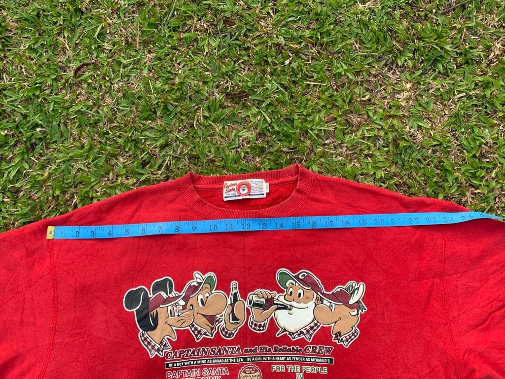 Captain Santors × Japanese Brand × Vintage Vintage Captain Santa with soft Drink Size US L / EU 52-54 / 3 - 14 Thumbnail