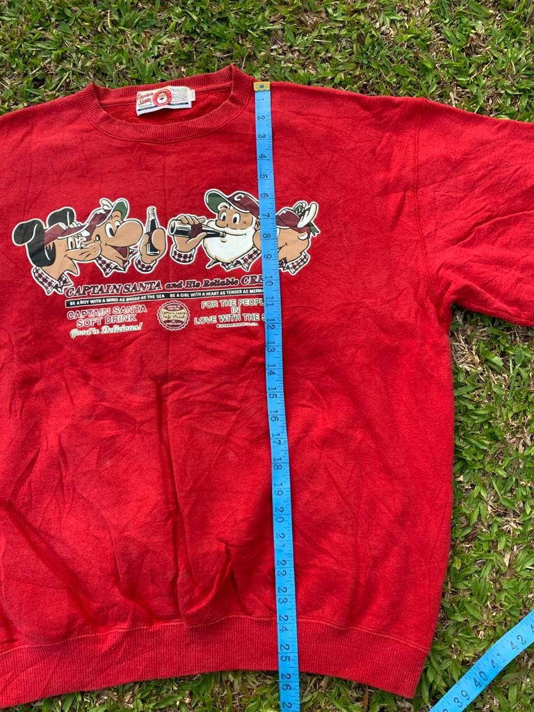 Captain Santors × Japanese Brand × Vintage Vintage Captain Santa with soft Drink Size US L / EU 52-54 / 3 - 13 Thumbnail