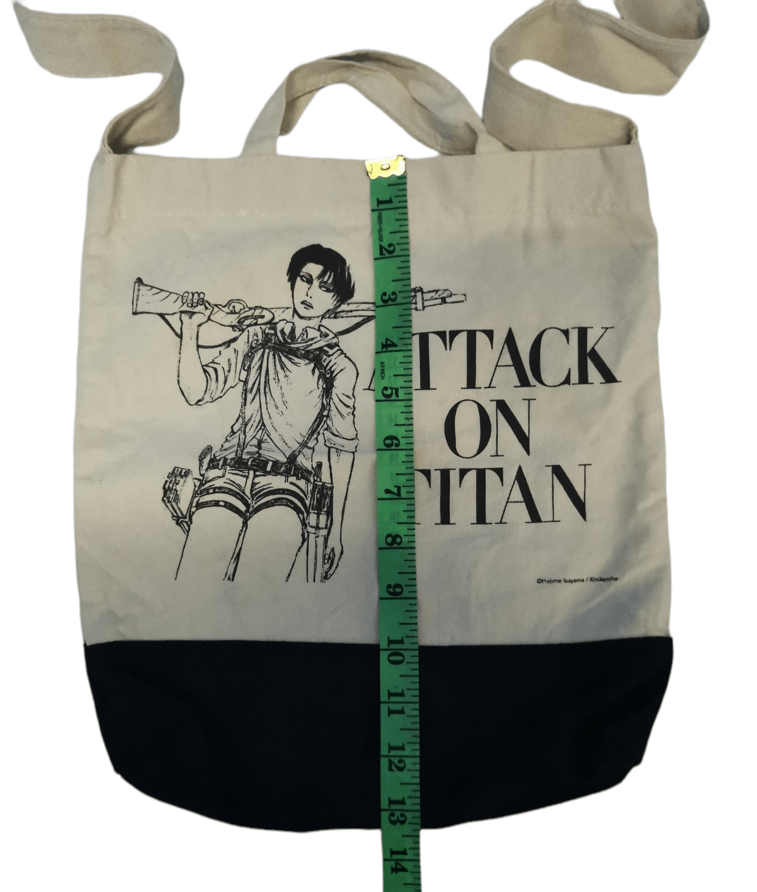Anime Beams x Attack on Titan Japan Anime Tote Bag Akira Evangelio Size ONE SIZE - 6 Thumbnail