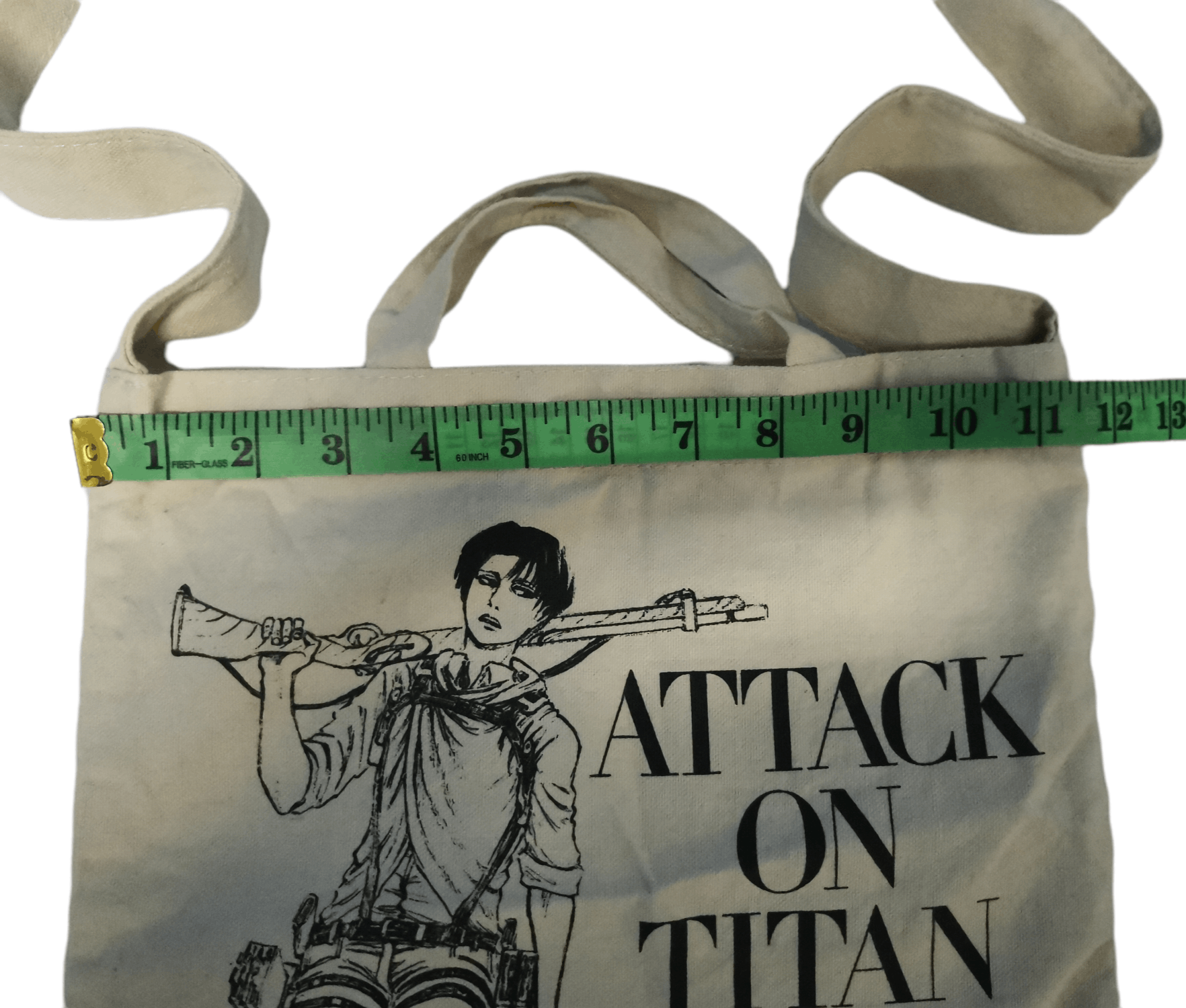 Anime Beams x Attack on Titan Japan Anime Tote Bag Akira Evangelio Size ONE SIZE - 5 Thumbnail