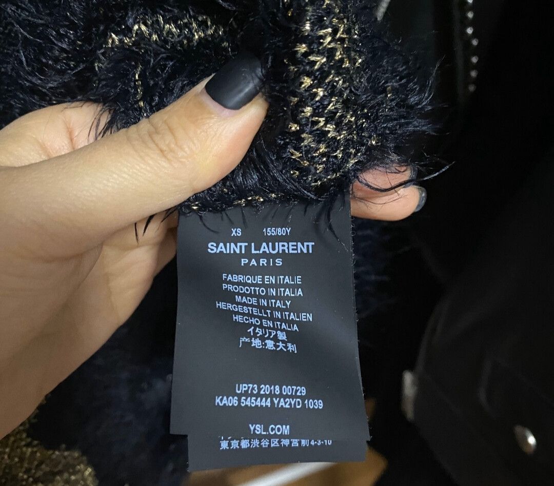 Saint Laurent Paris Saint Laurent Star Sweater Size US XS / EU 42 / 0 - 3 Thumbnail