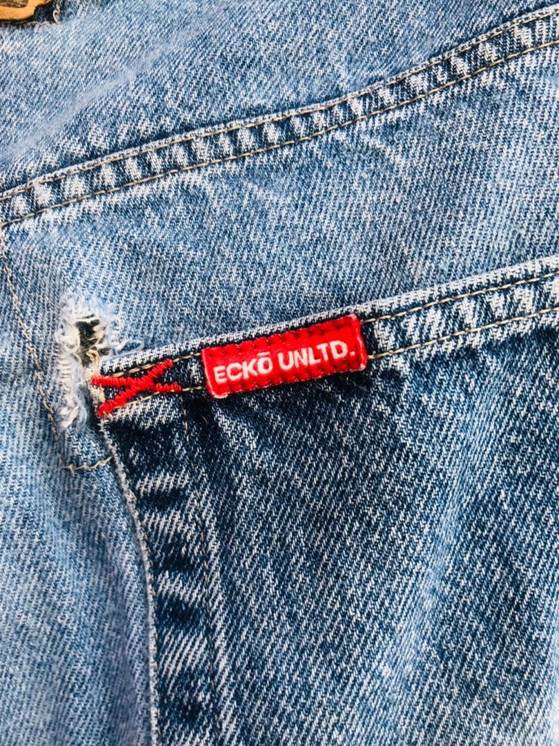 Ecko Unltd. × Japanese Brand Vintage Ecko Hip Hop Designer Streetwear Fashion Style Size US 38 / EU 54 - 16 Thumbnail