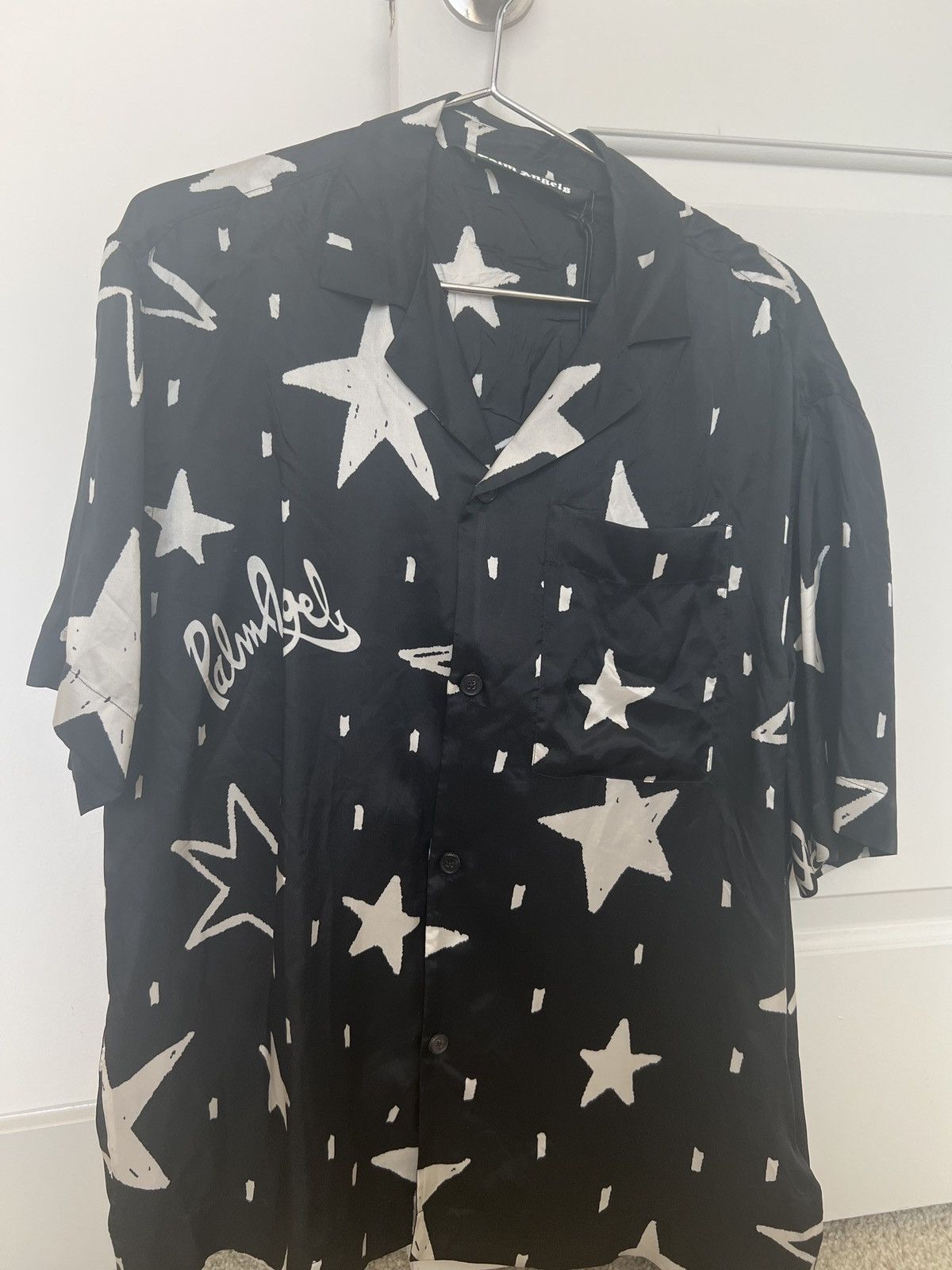 Palm Angels Night Sky short sleeve shirt