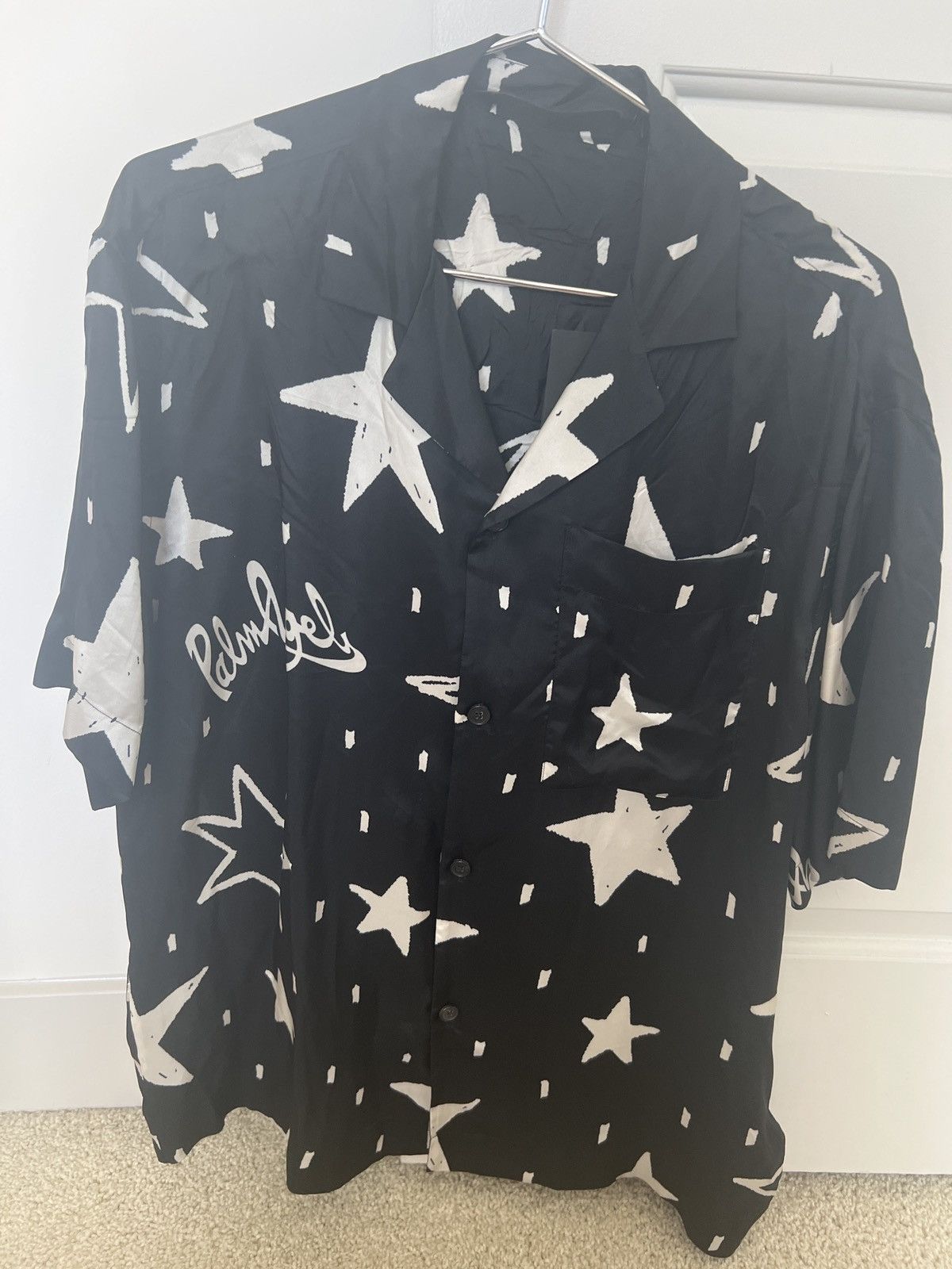 Palm Angels Night Sky short sleeve shirt