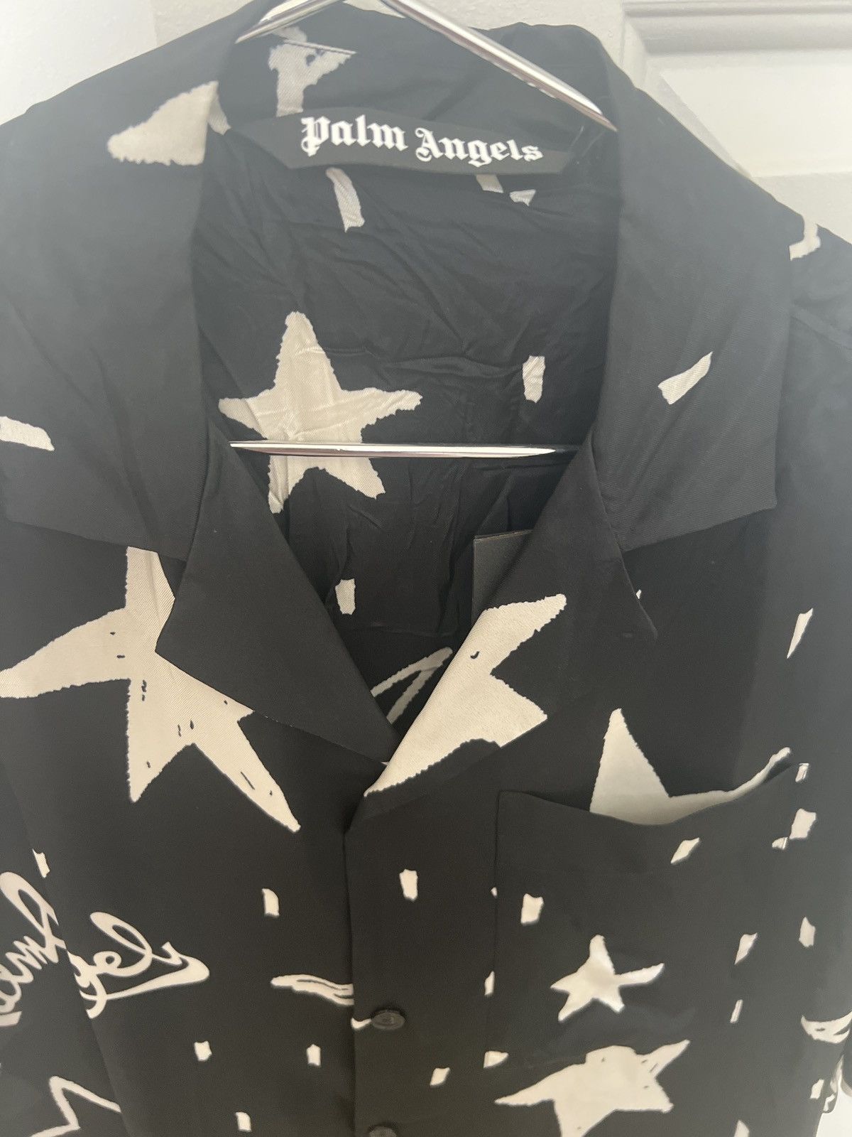 Palm Angels Night Sky short sleeve shirt