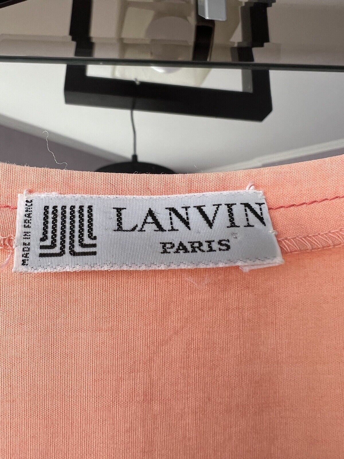 Lanvin LANVIN Vintage Dress Cotton Size L Size L / US 10 / IT 46 - 7 Thumbnail