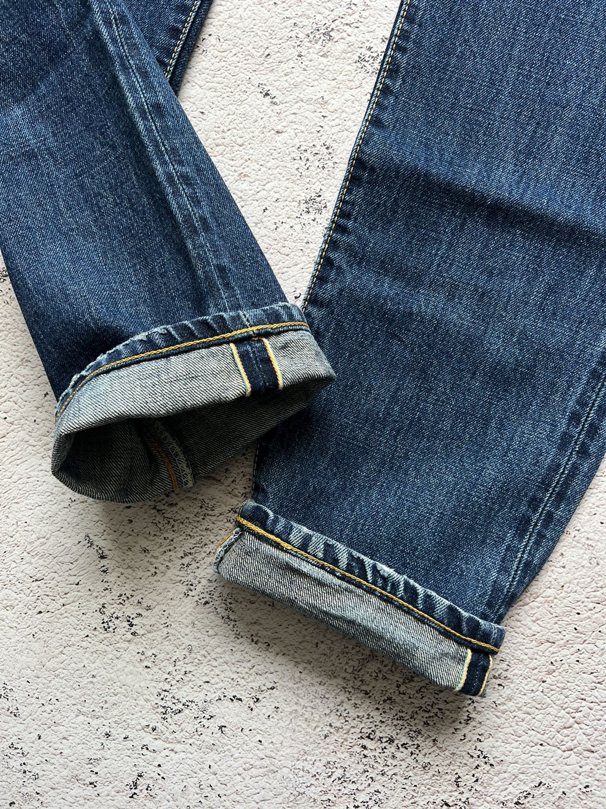 Edwin × Japanese Brand × Vintage Edwin ESC33L Japan Rainbow Selvage Denim Jeans Pants Size US 33 - 10 Thumbnail