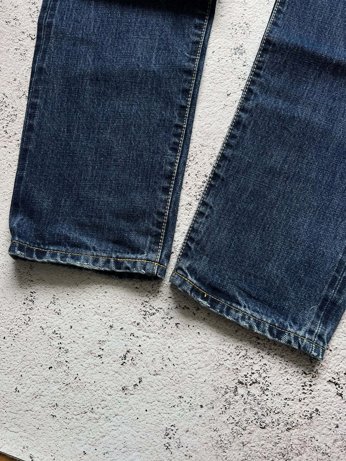 Edwin × Japanese Brand × Vintage Edwin ESC33L Japan Rainbow Selvage Denim Jeans Pants Size US 33 - 8 Thumbnail