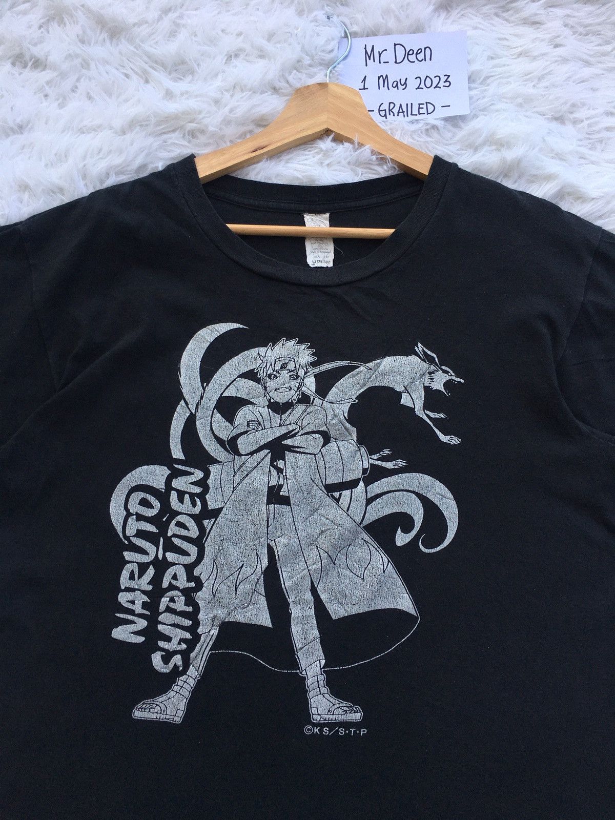 Anime Rare Vintage Naruto Shippuden Tshirt Size US L / EU 52-54 / 3 - 5 Thumbnail