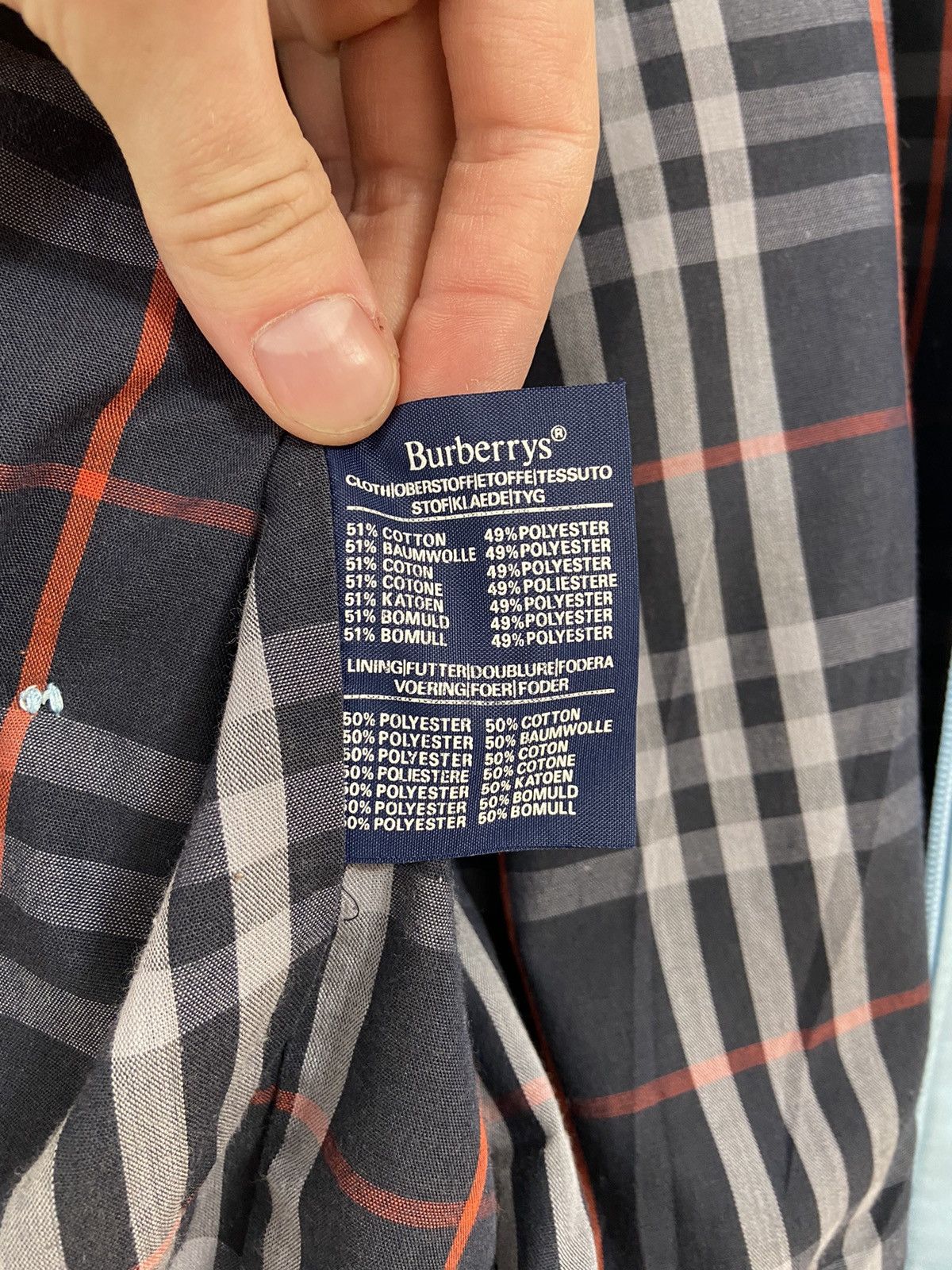 Burberry × Vintage Burberrys vintage jacket Size M / US 6-8 / IT 42-44 - 17 Thumbnail