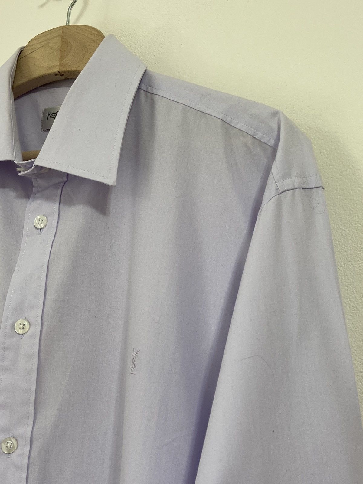 Yves Saint Laurent YSL Yves Saint Laurent Button Up Shirt Size US L / EU 52-54 / 3 - 5 Thumbnail
