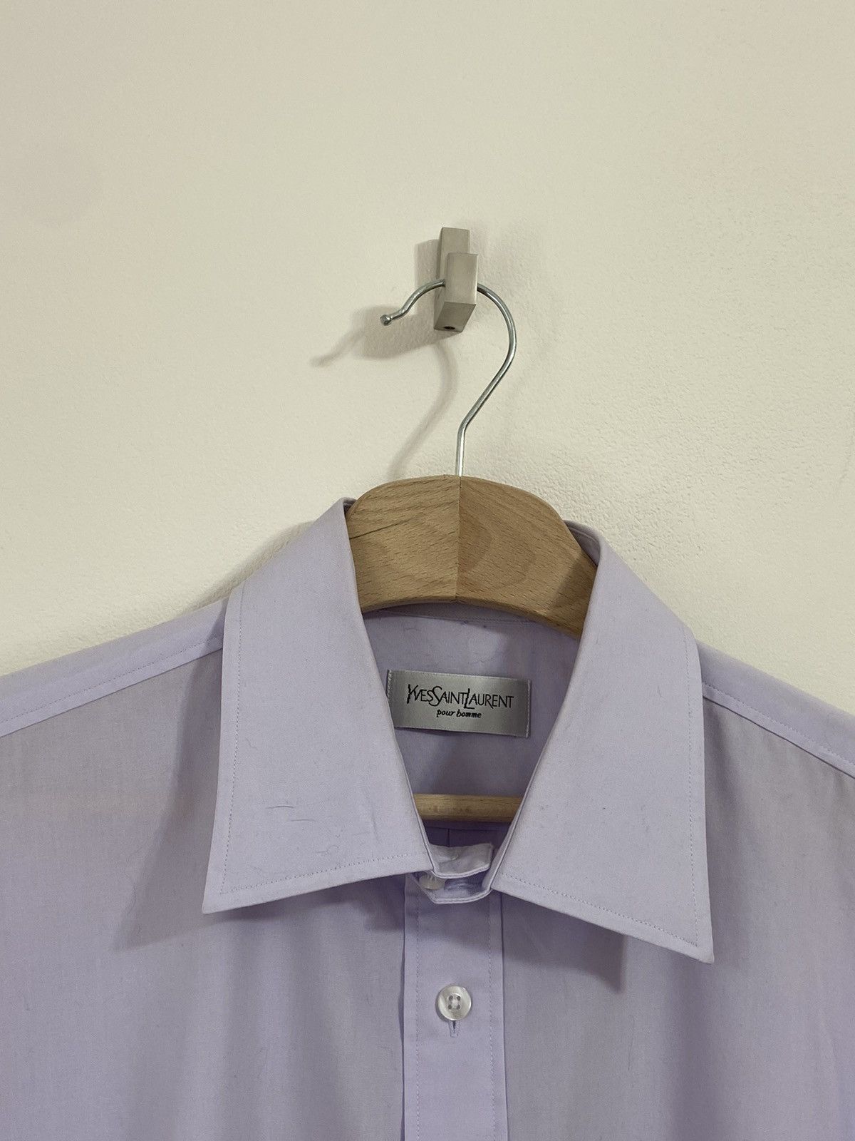 Yves Saint Laurent YSL Yves Saint Laurent Button Up Shirt Size US L / EU 52-54 / 3 - 3 Thumbnail