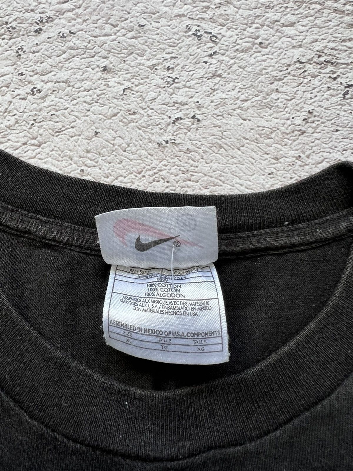 Nike × Vintage Vintage Nike “Big Swoosh” Graphic Tee Size US XL / EU 56 / 4 - 4 Thumbnail